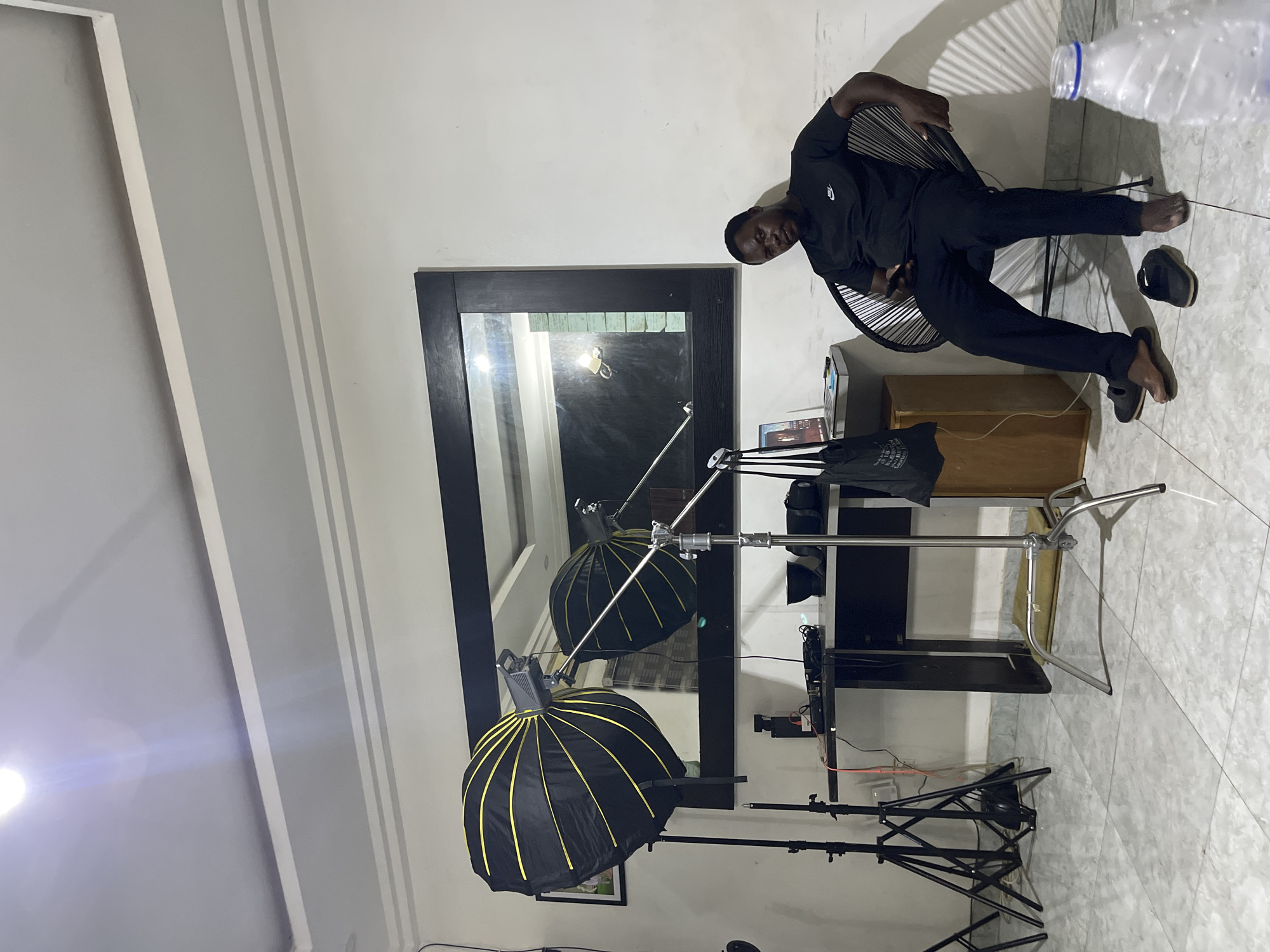 Photography studio session captures portraits in Abuja