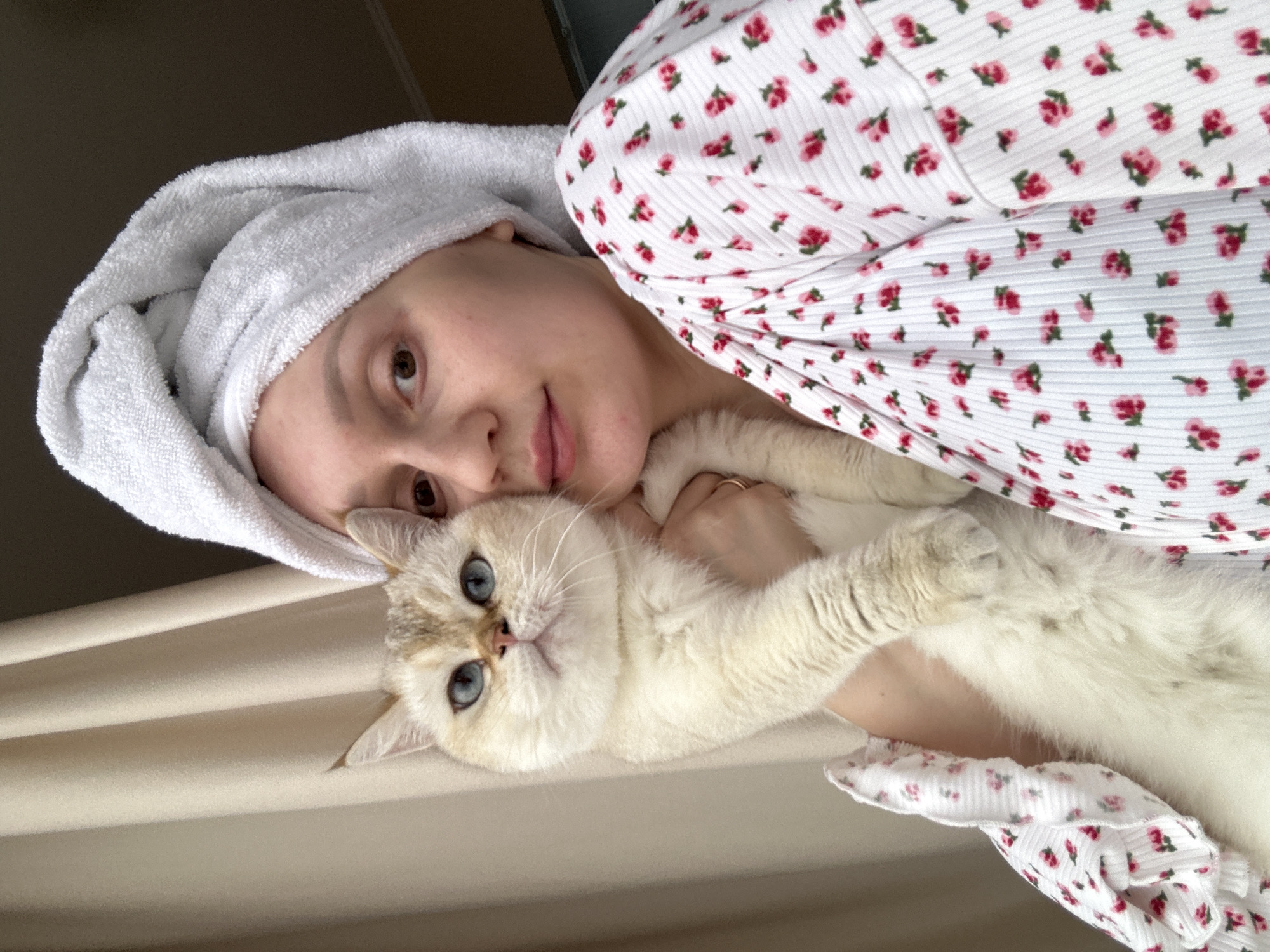 Early morning domestic moments captured in Ufa, Russia
