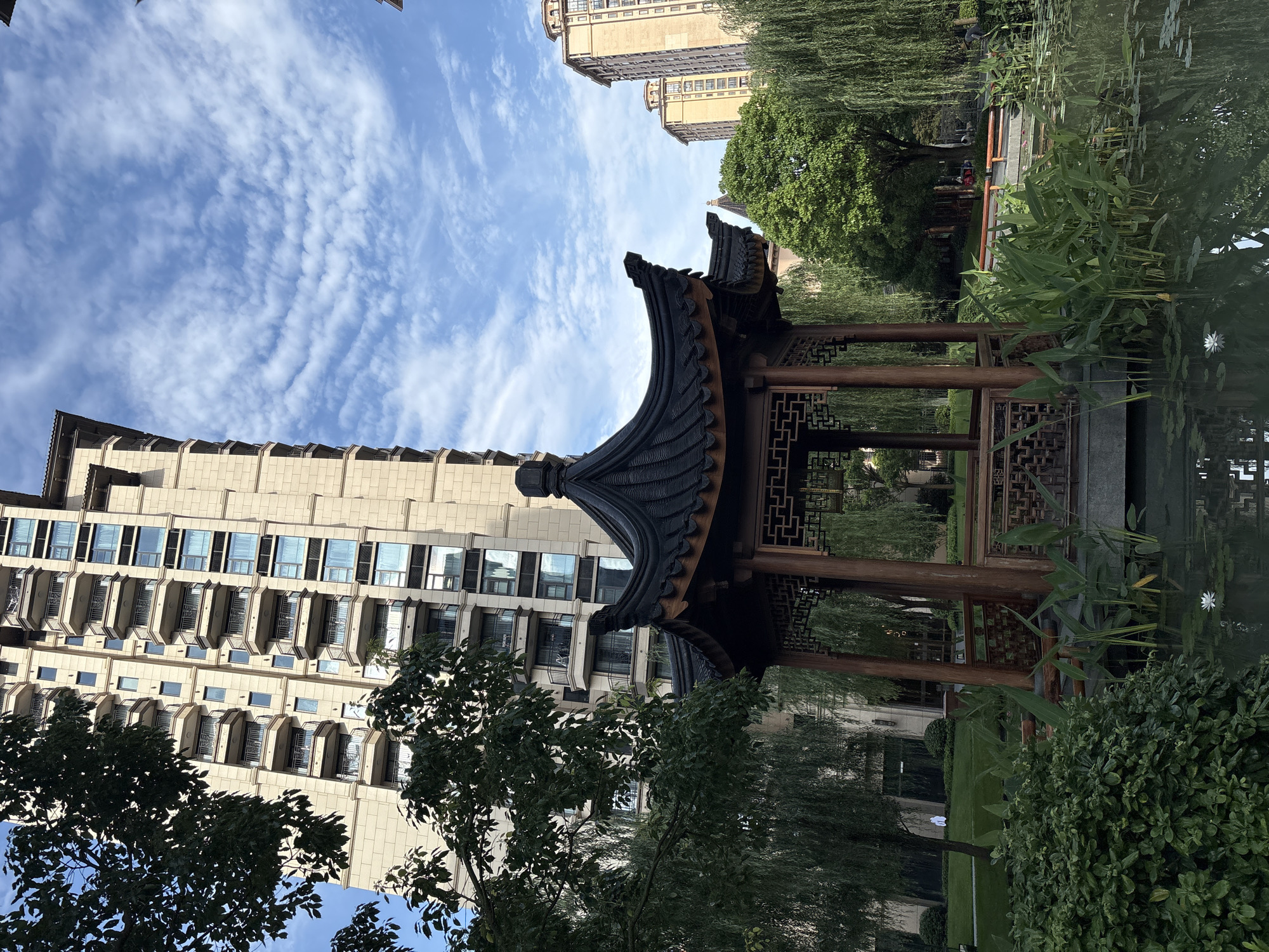 Minhang residential complex blends traditional gardens with modern living