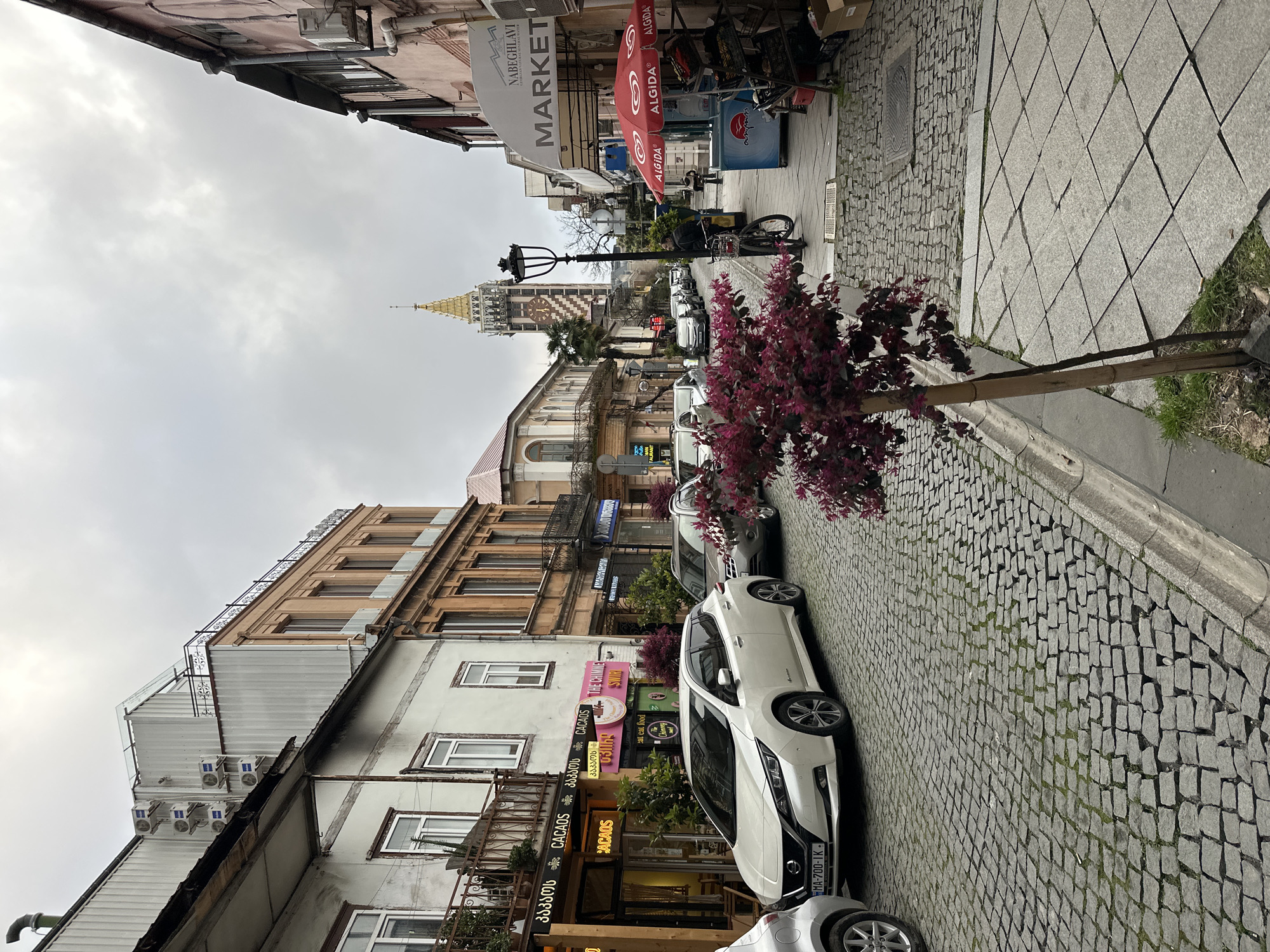 Upscale restaurant dining experience captured in Batumi, Georgia