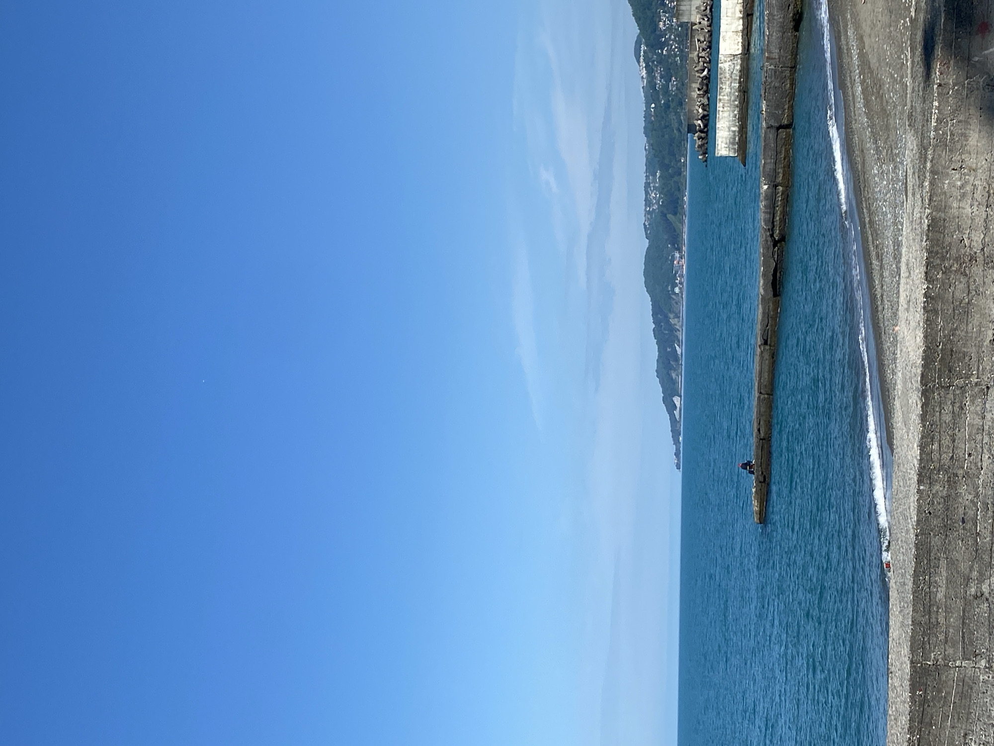 Morning coastal scenes documented along Sochi Black Sea waterfront
