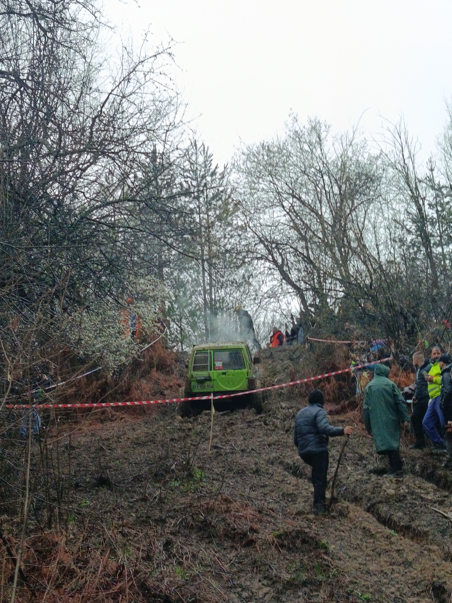 Off-road competition and salamander sightings in Bulgarian woods