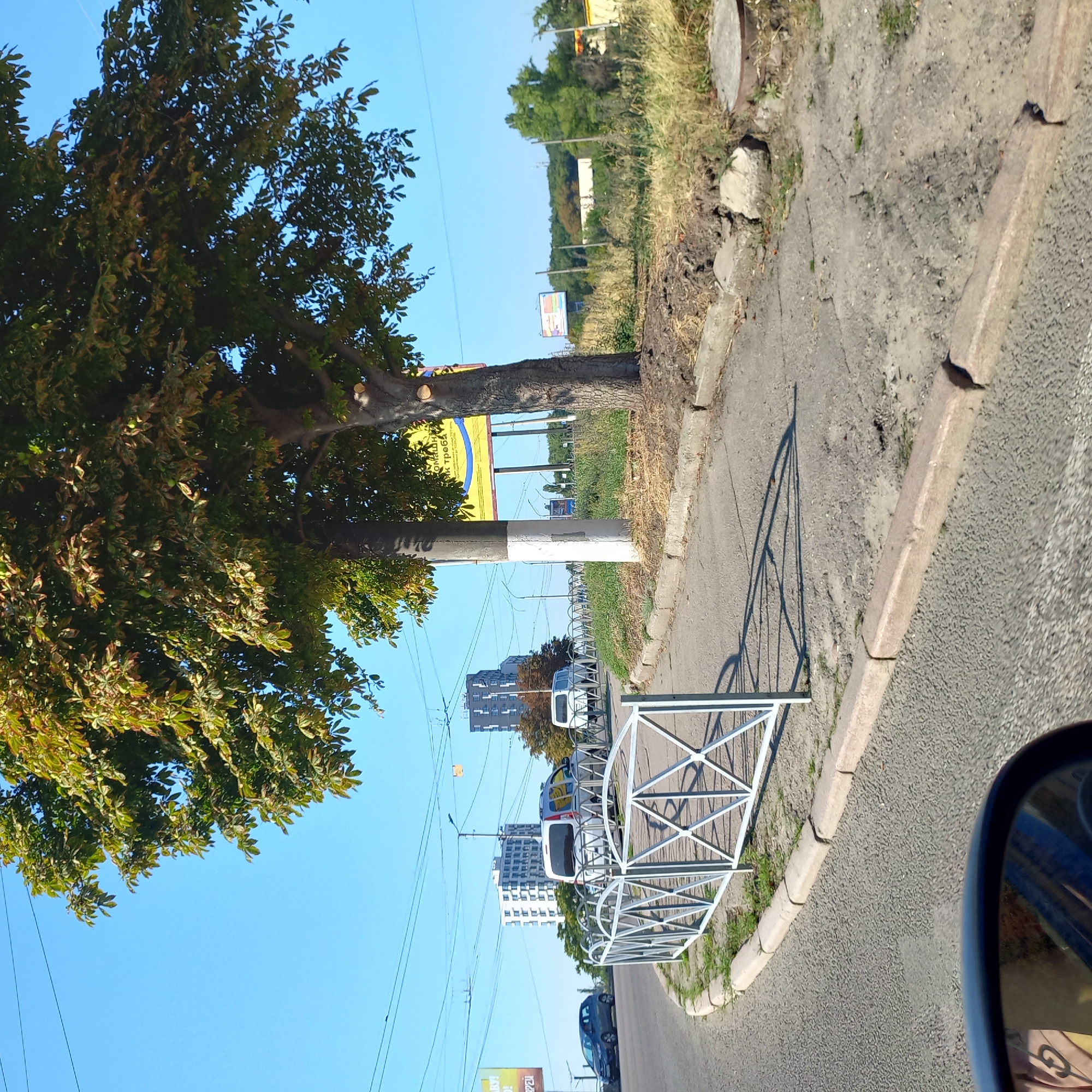 Morning drive through Kropyvnytskyi's streets and neighborhoods