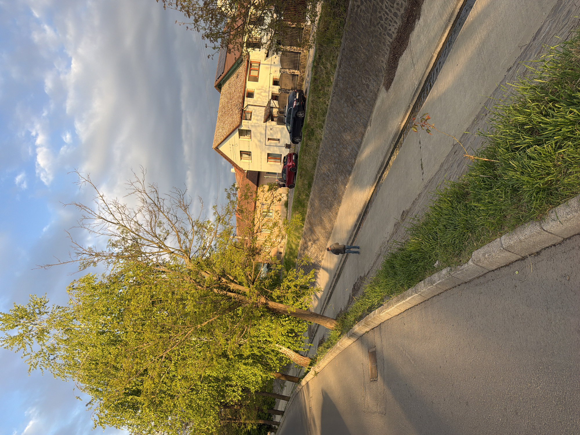 Residential streets and canal documented in Târgu Mureș, Romania