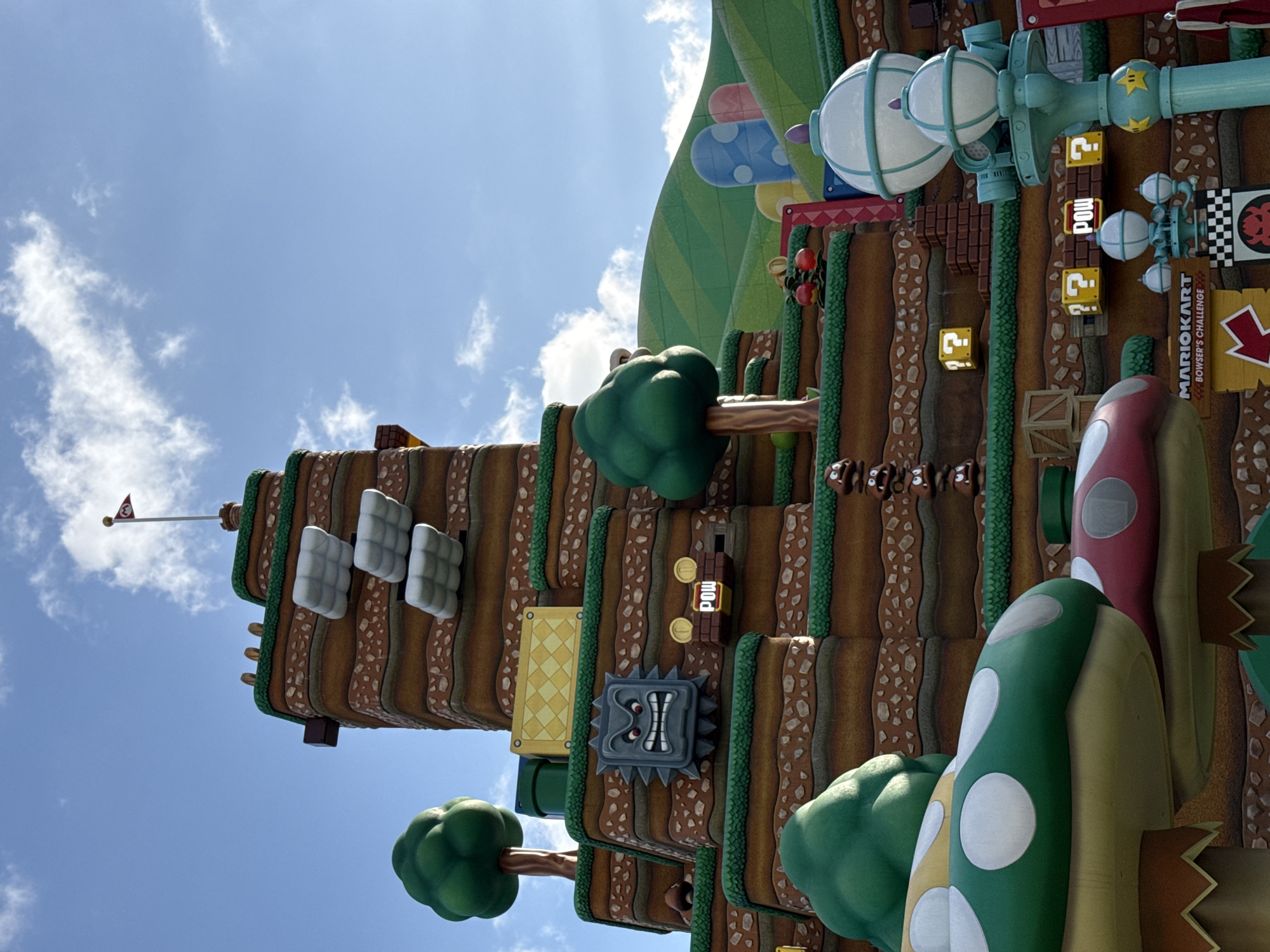 Early morning visit captures Super Nintendo World attractions