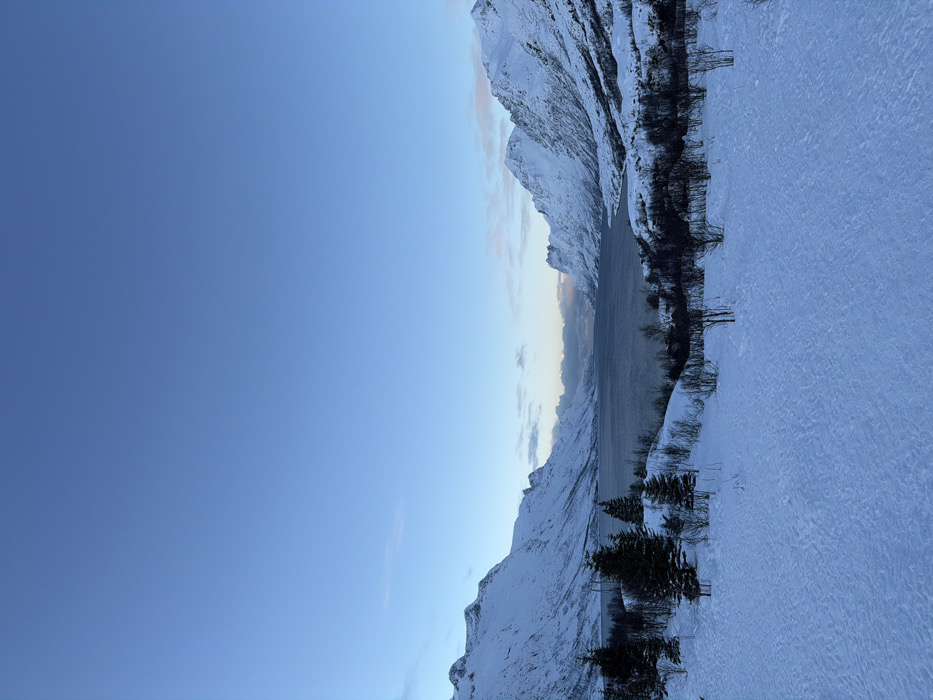 Arctic fjord landscape documented in Tromsø, Norway