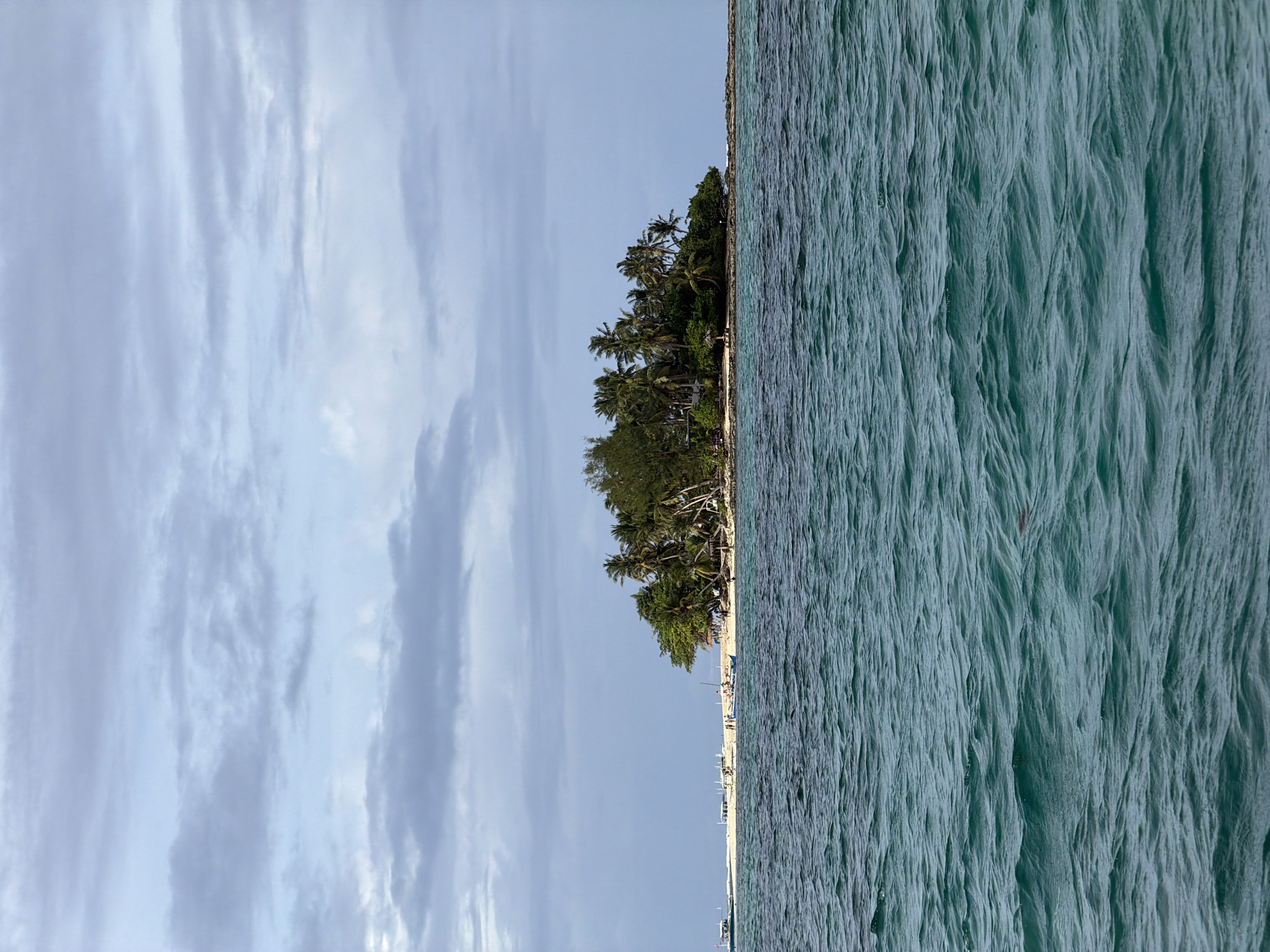 Morning landscape view captured in General Luna, Philippines