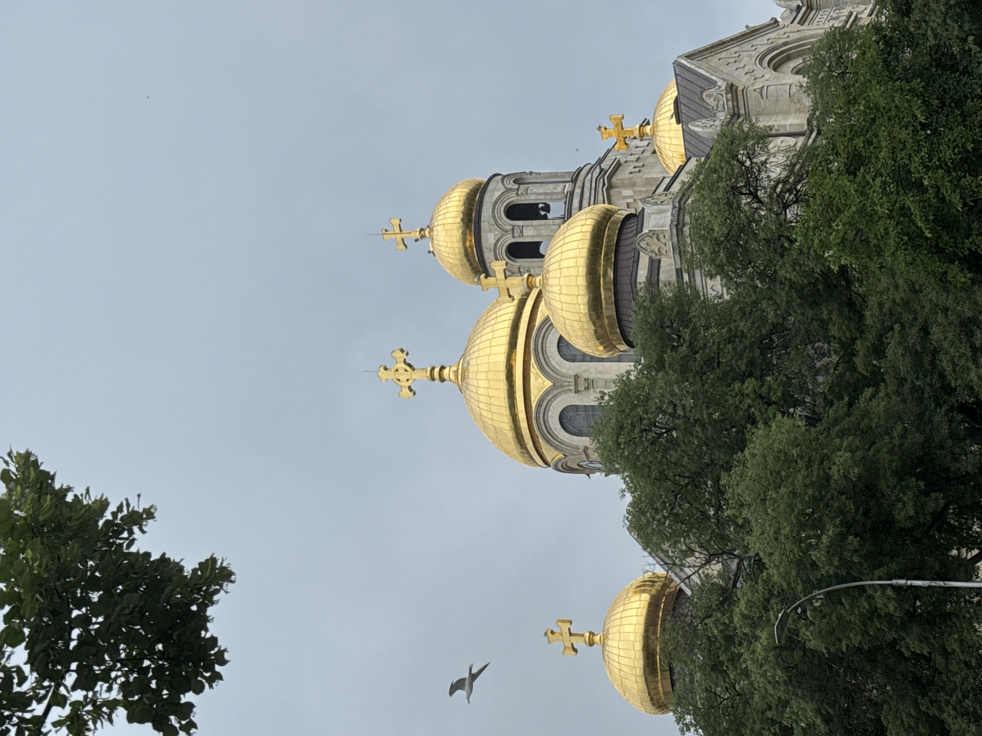 Cathedral visits and cosmetics shopping documented in Varna, Bulgaria