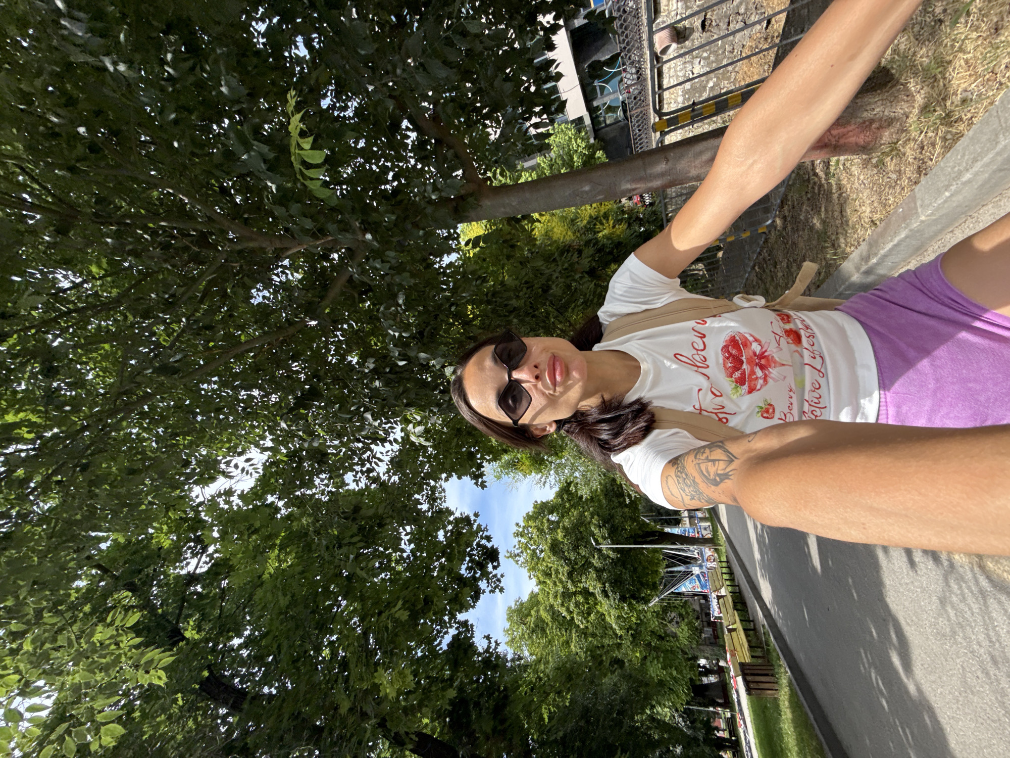 Selfie stop at Pleven's landmarks on a June afternoon