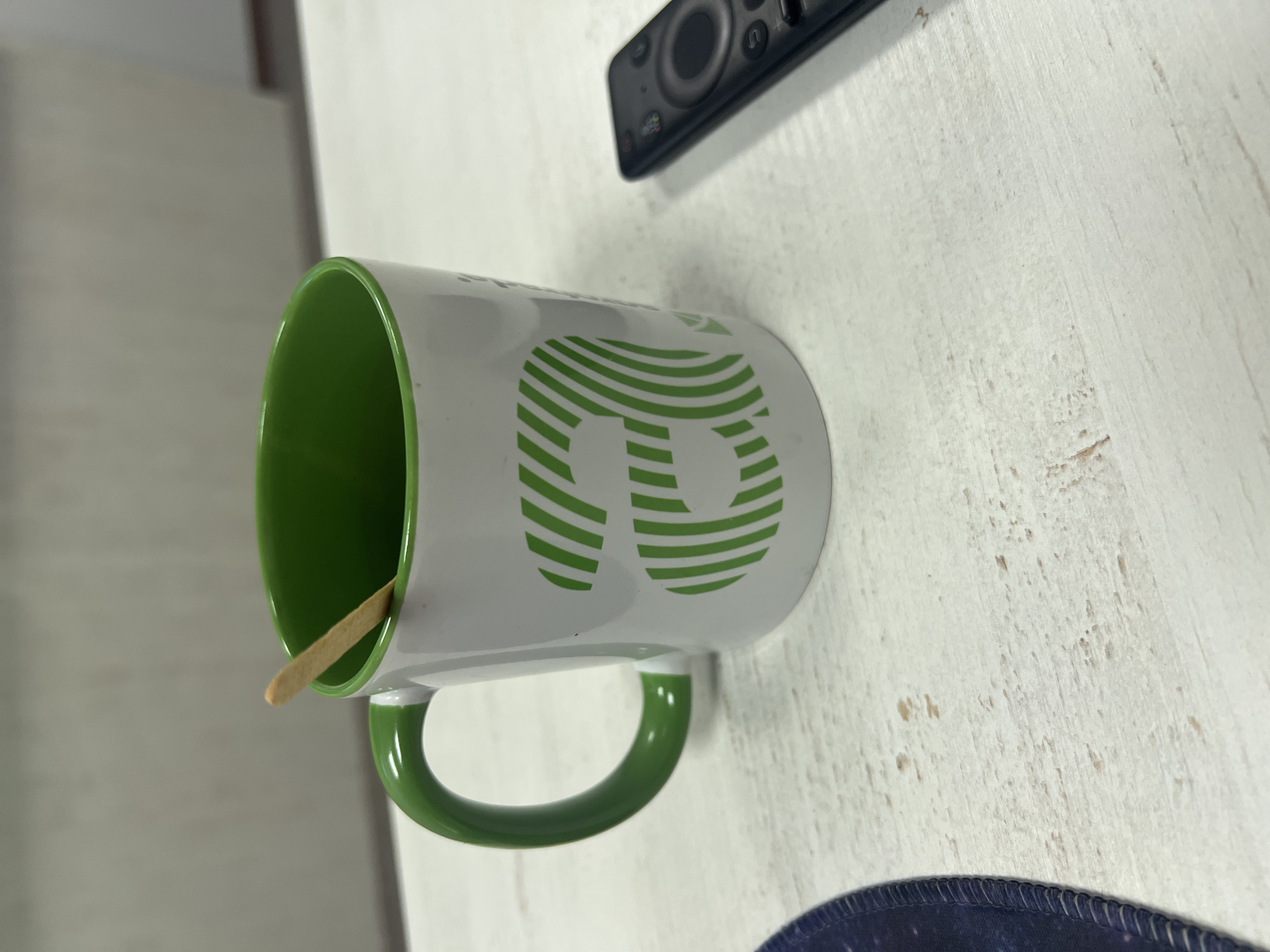 Everyday household items documented in Poltava office space