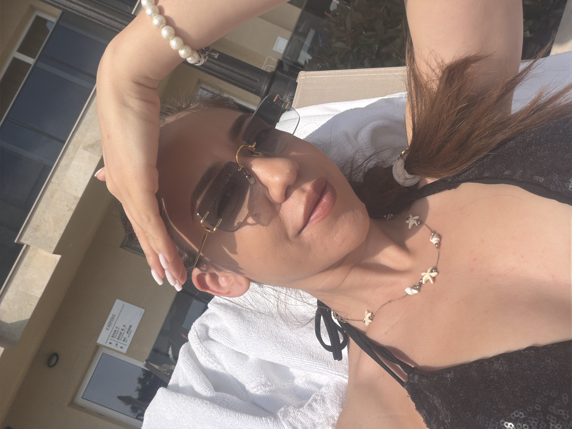 Poolside morning at a Hisarya resort hotel