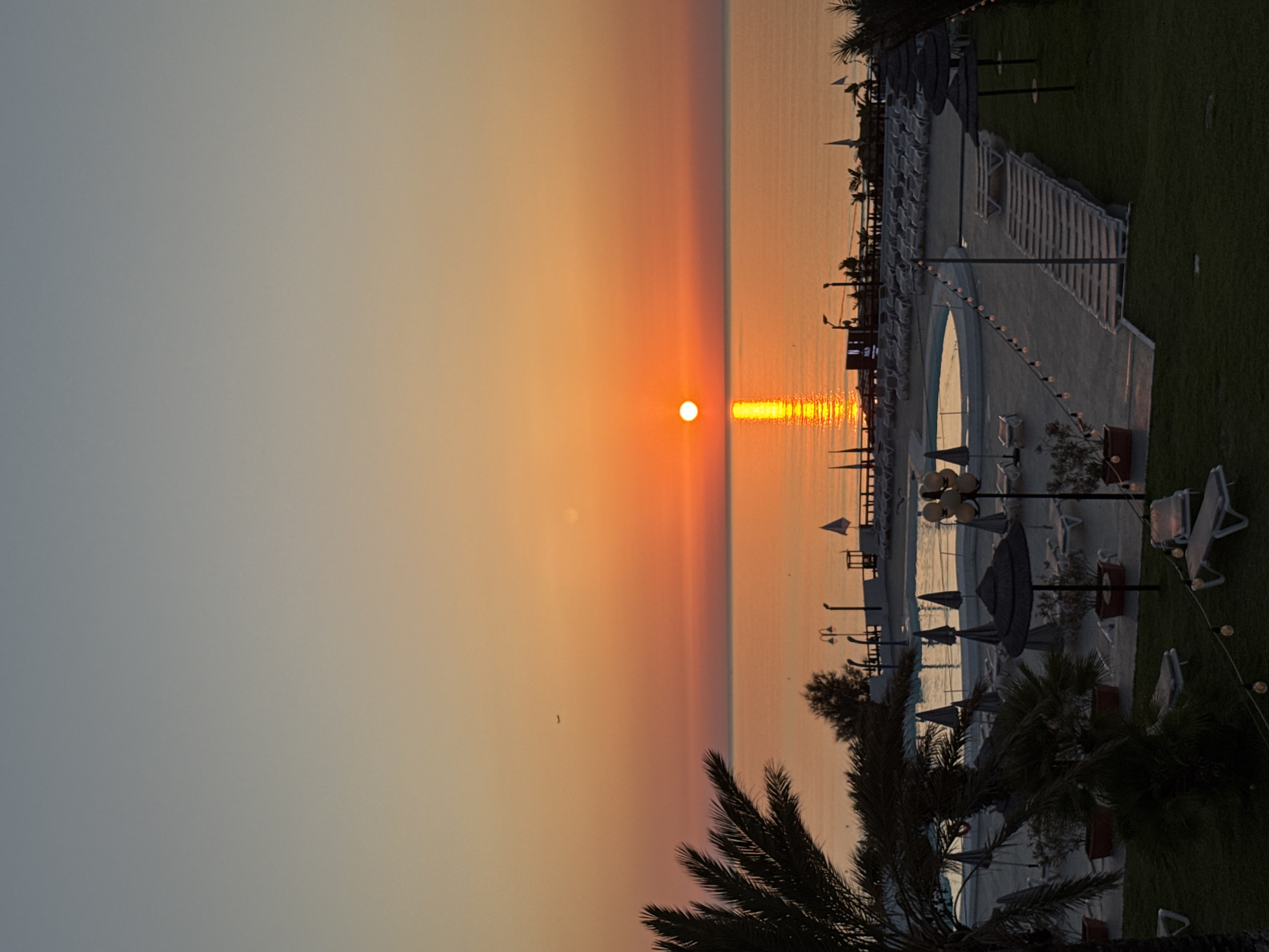 Golden sunset over the Gulf of Palermo, Isola delle Femmine