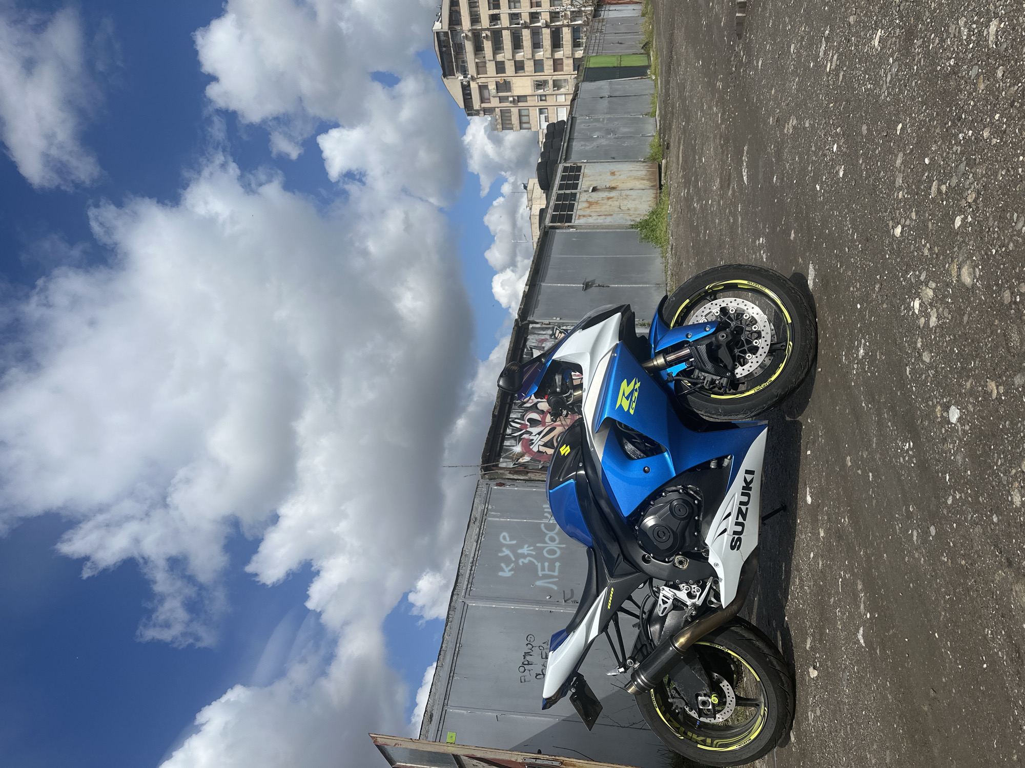 Motorcycles spotted in industrial area of Plovdiv, Bulgaria