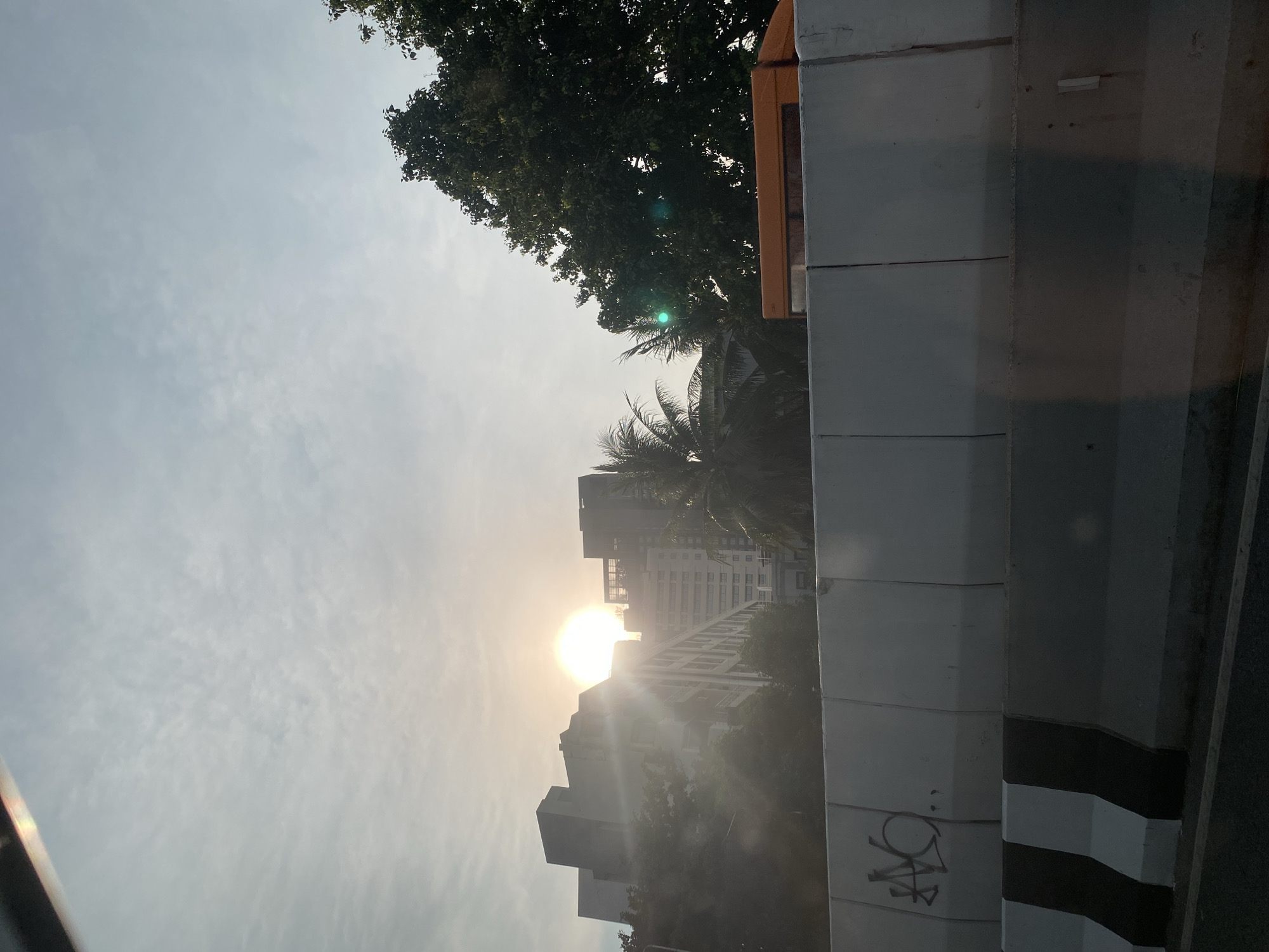 Morning commute scenes documented along Bangkok elevated roadways