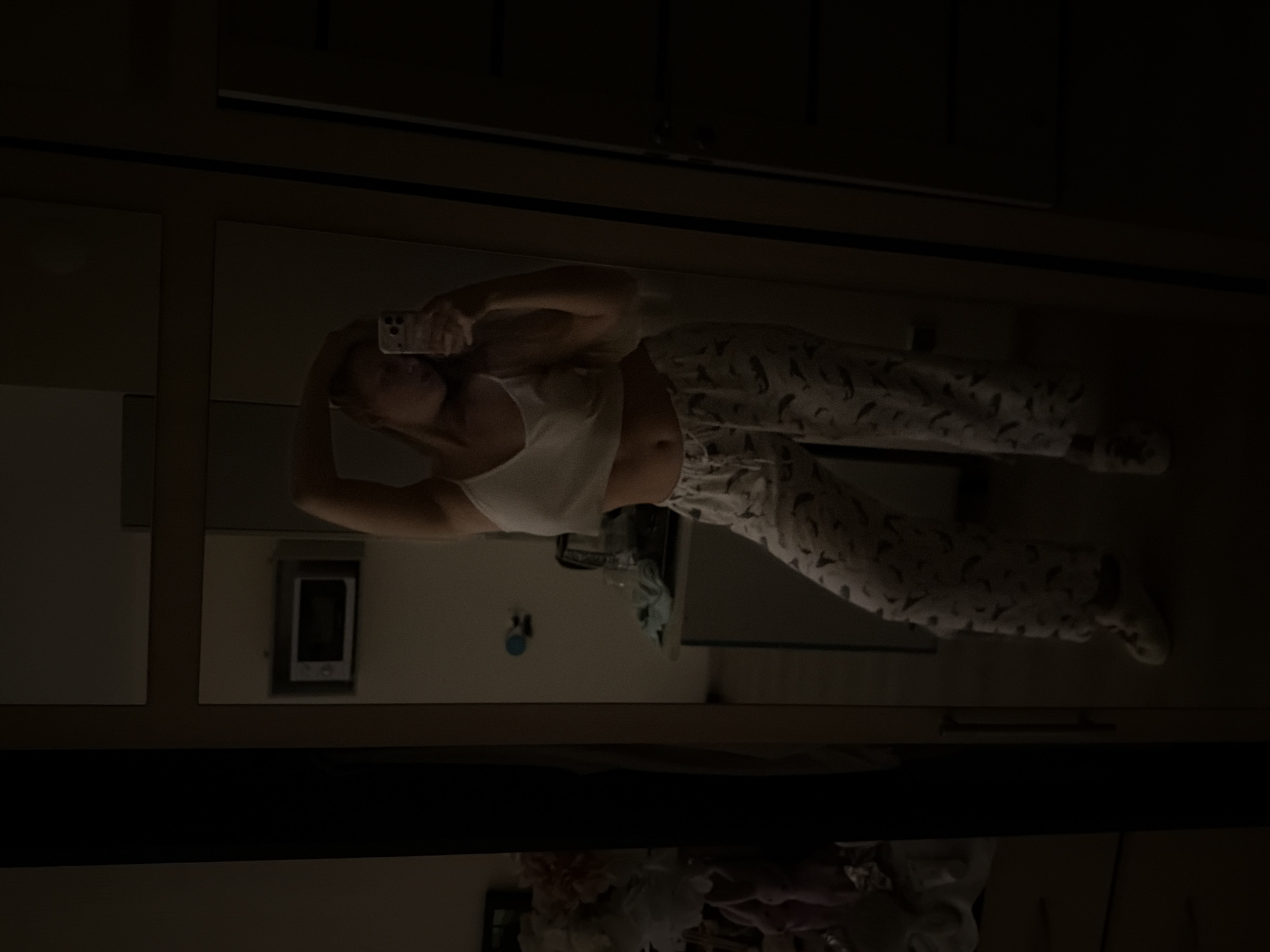 Woman documents evening routine with laptop and selfies in Izhevsk