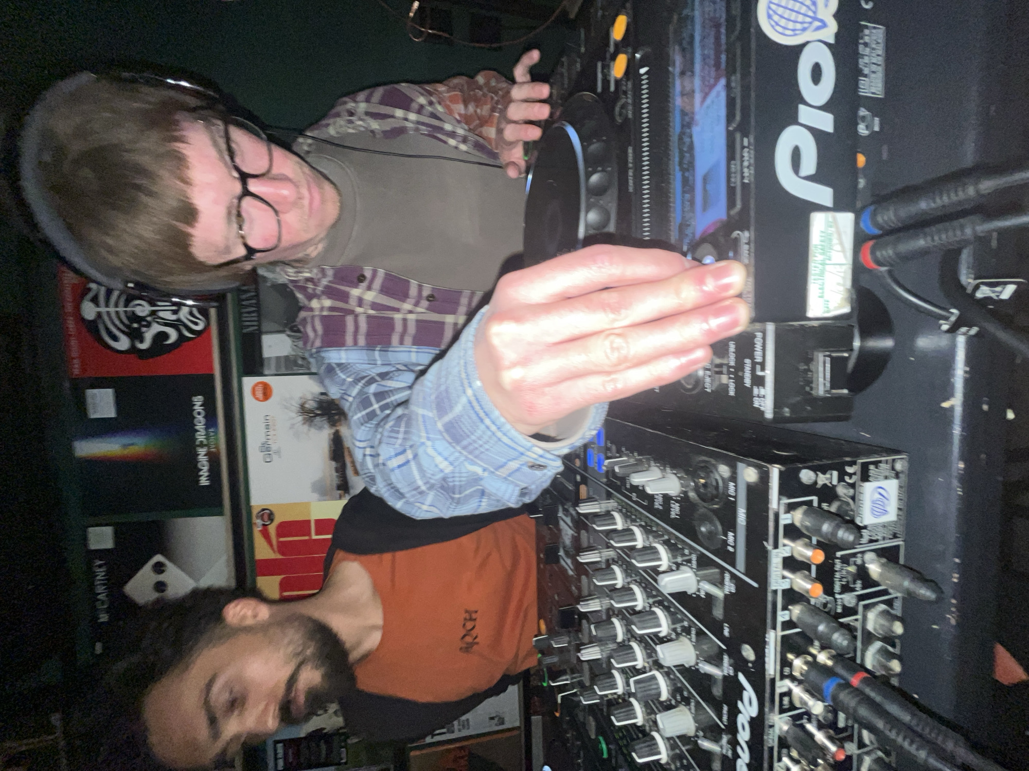 DJ performs at indoor venue in Budva, Montenegro