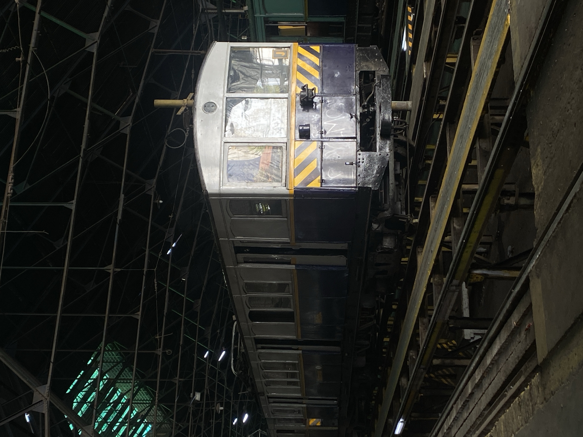 Subway cars spotted at Buenos Aires maintenance workshop