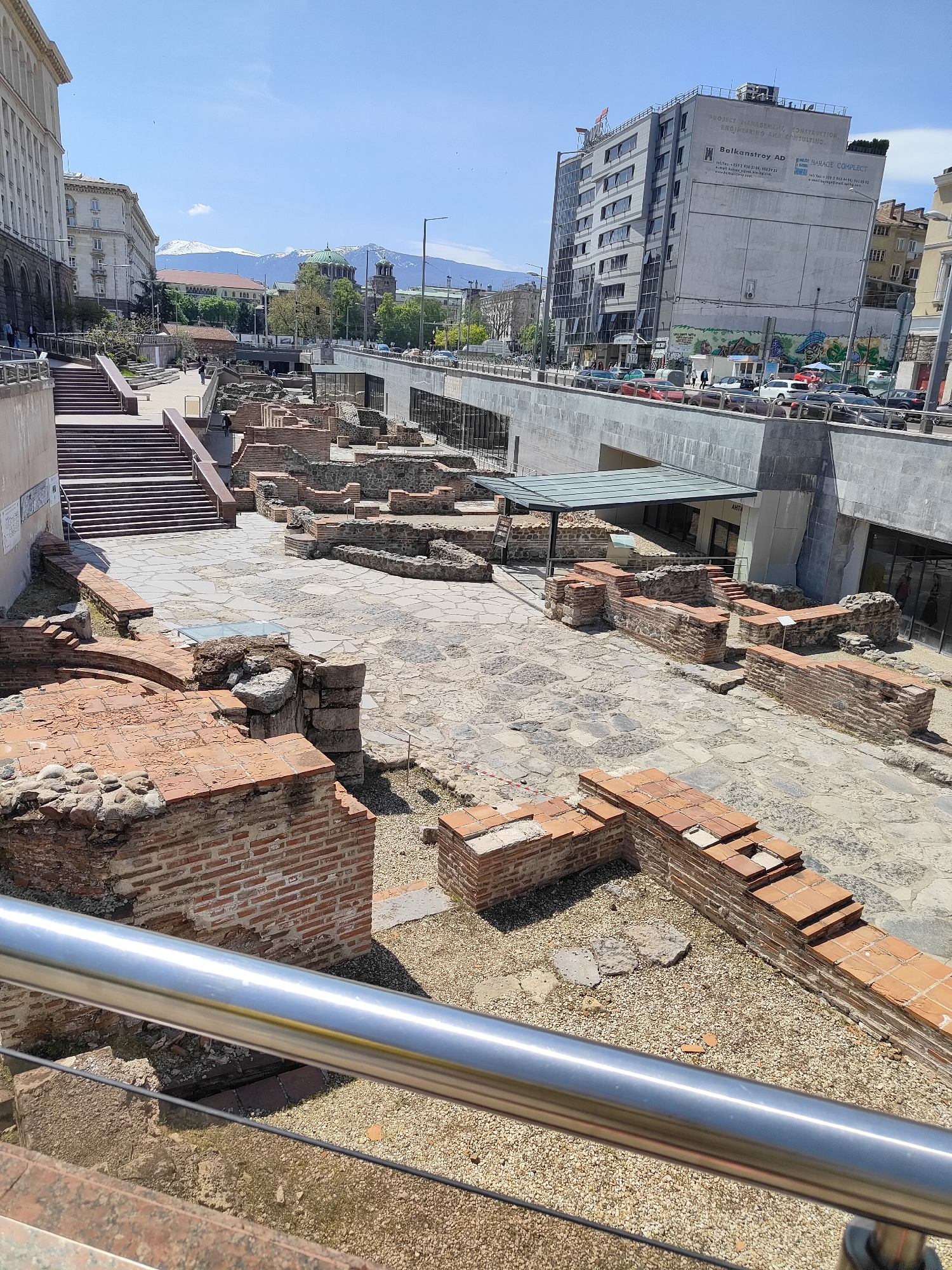 Sofia witness captures blend of ancient history, modern cityscape