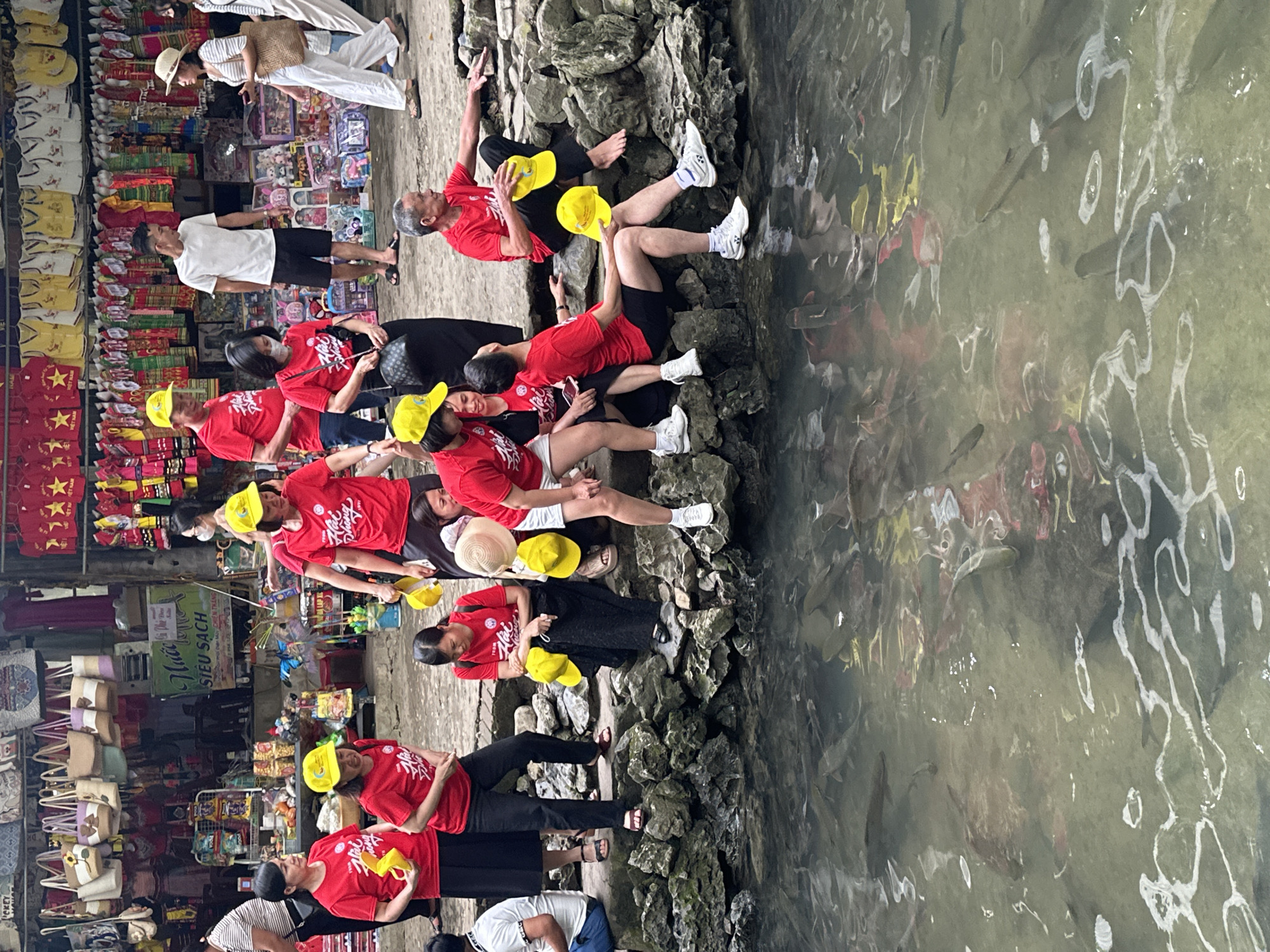 Tourist groups visit fish sites, markets in Vietnamese communes