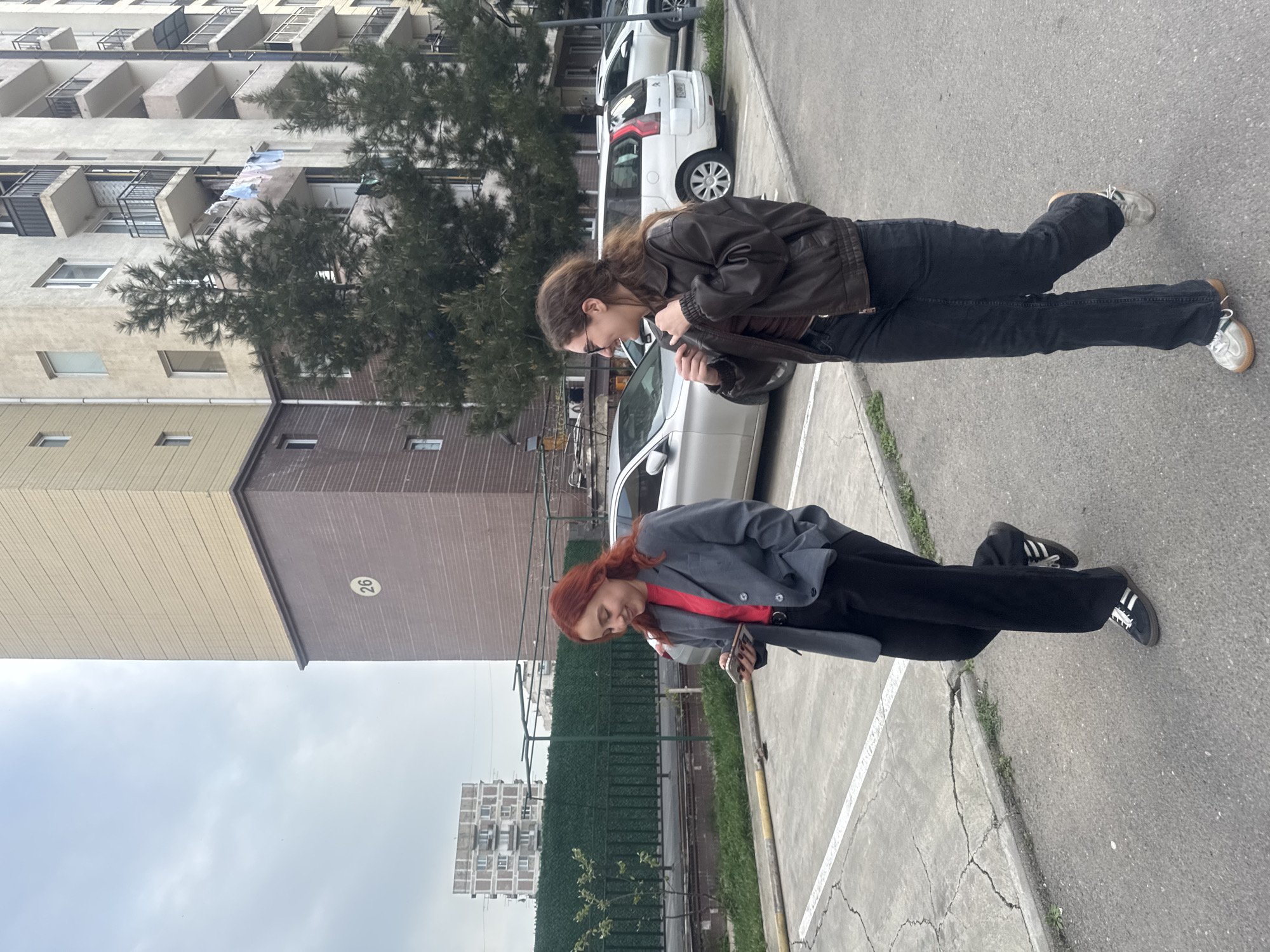 Two women spend afternoon together across multiple Tbilisi locations