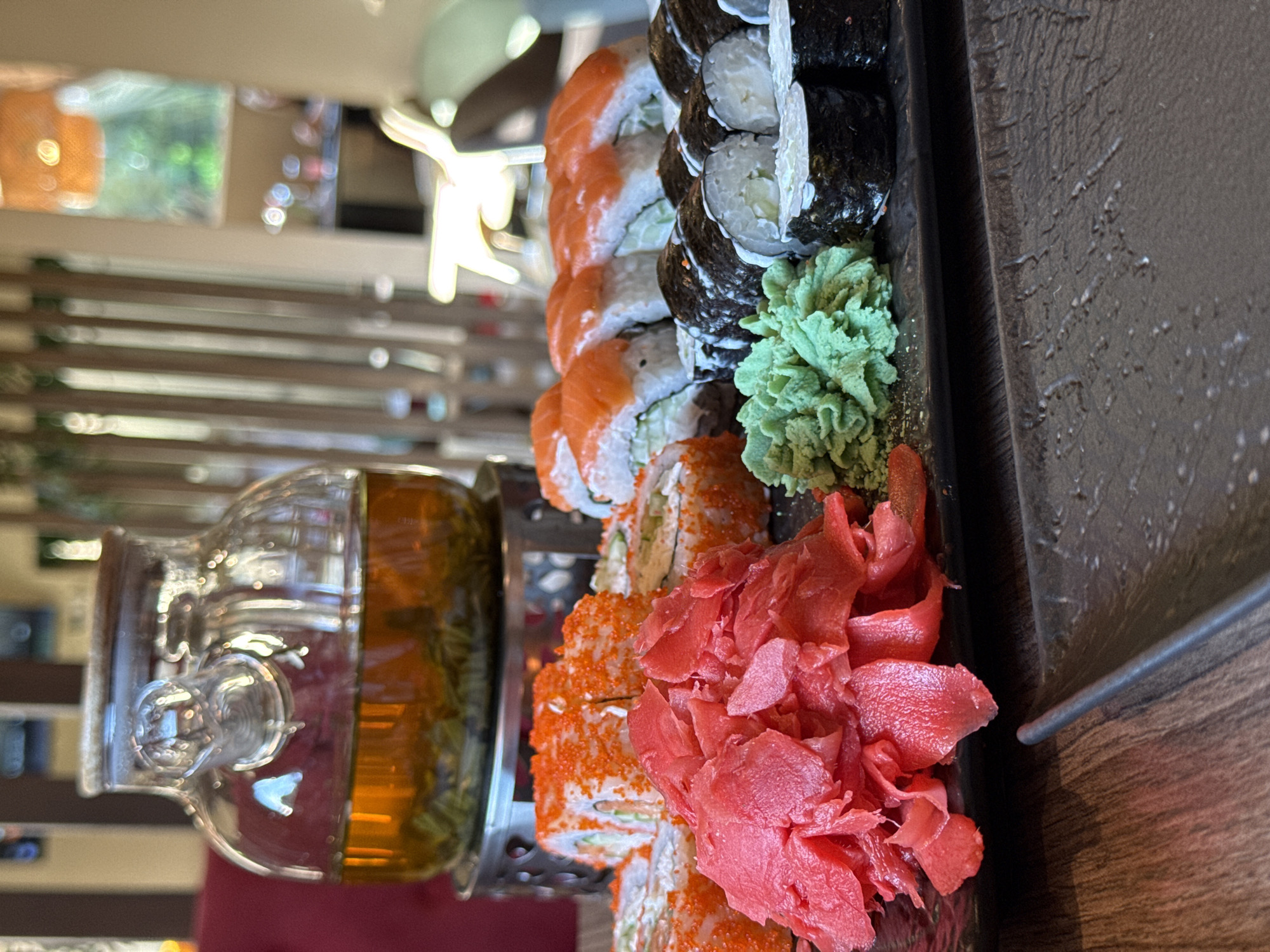 Afternoon stroll and sushi lunch along Sochi's Primorsky Boulevard
