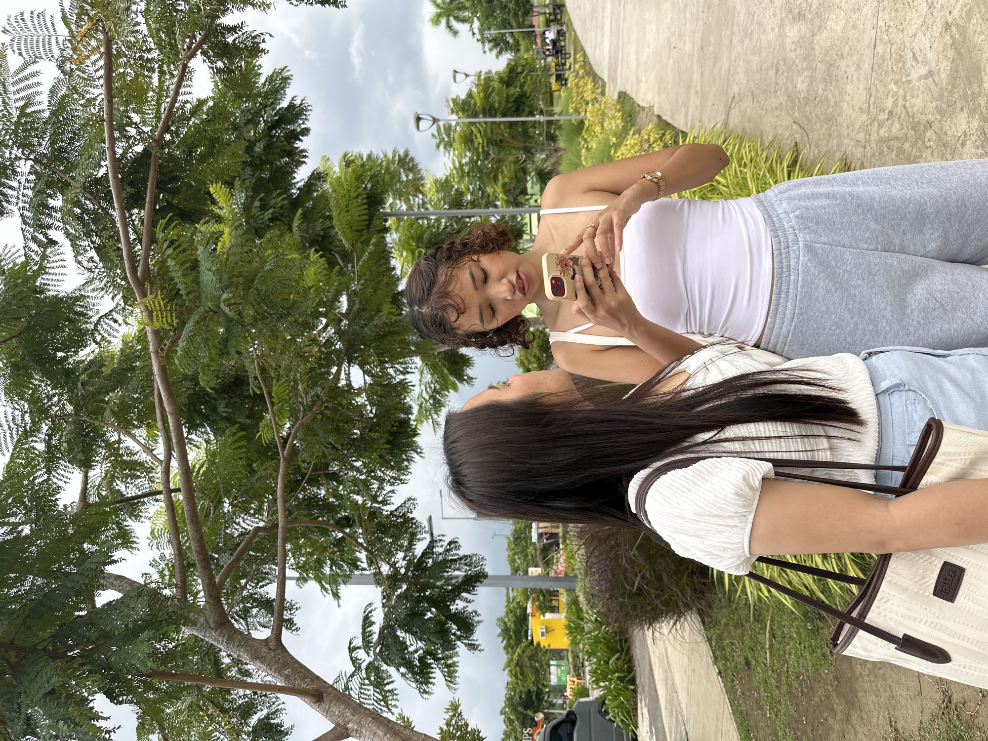 Hanging out at Azuela Cove, Davao City