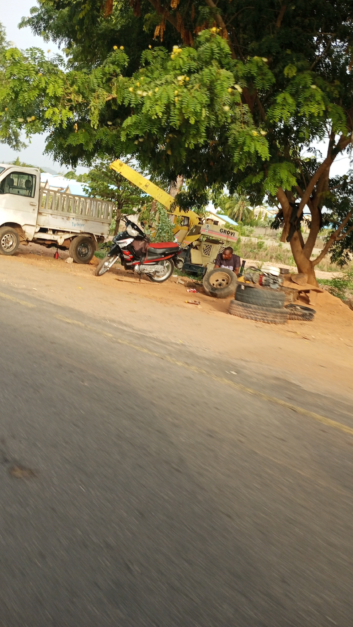 Morning street life documented in Zango-ndaji Nigeria