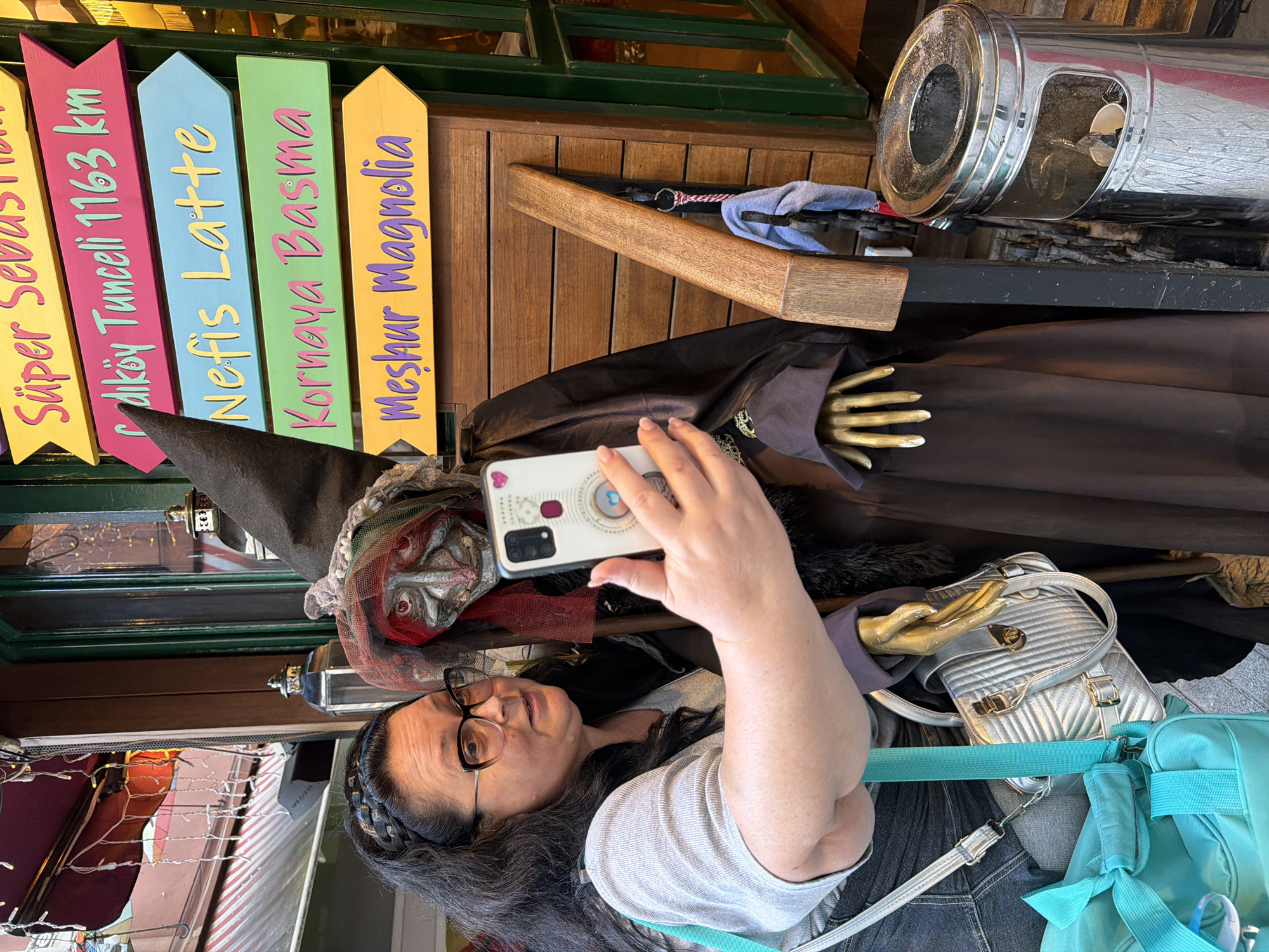Halloween decorations draw attention in Kadıköy, Turkey neighborhood