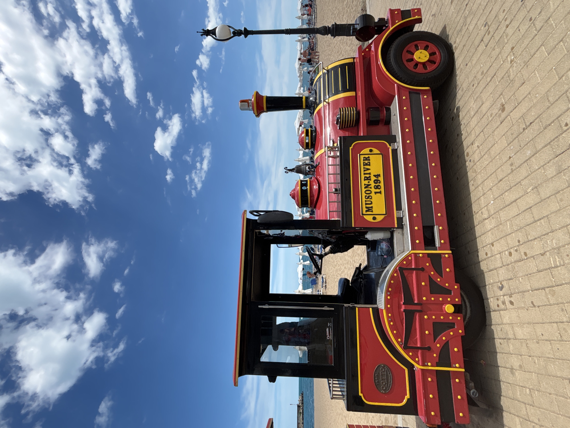Varna beachfront in full summer mode, sculptures to splash zones