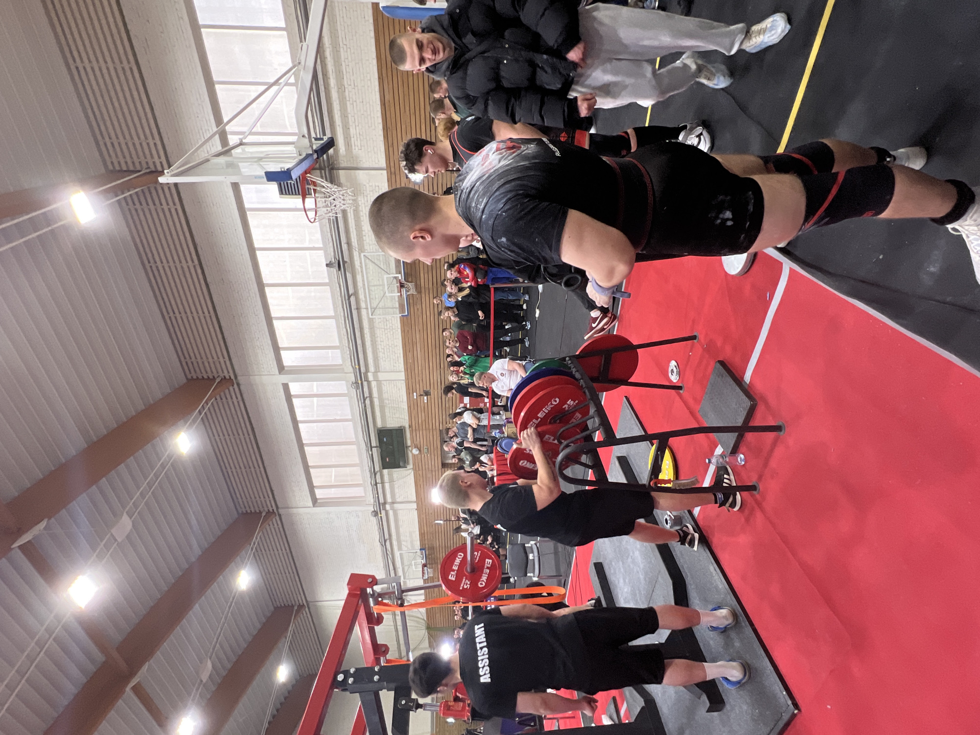 Weightlifting competition underway in Saint Petersburg gymnasium