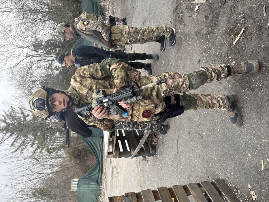 Tactical training exercise held at Bulgarian airsoft facility
