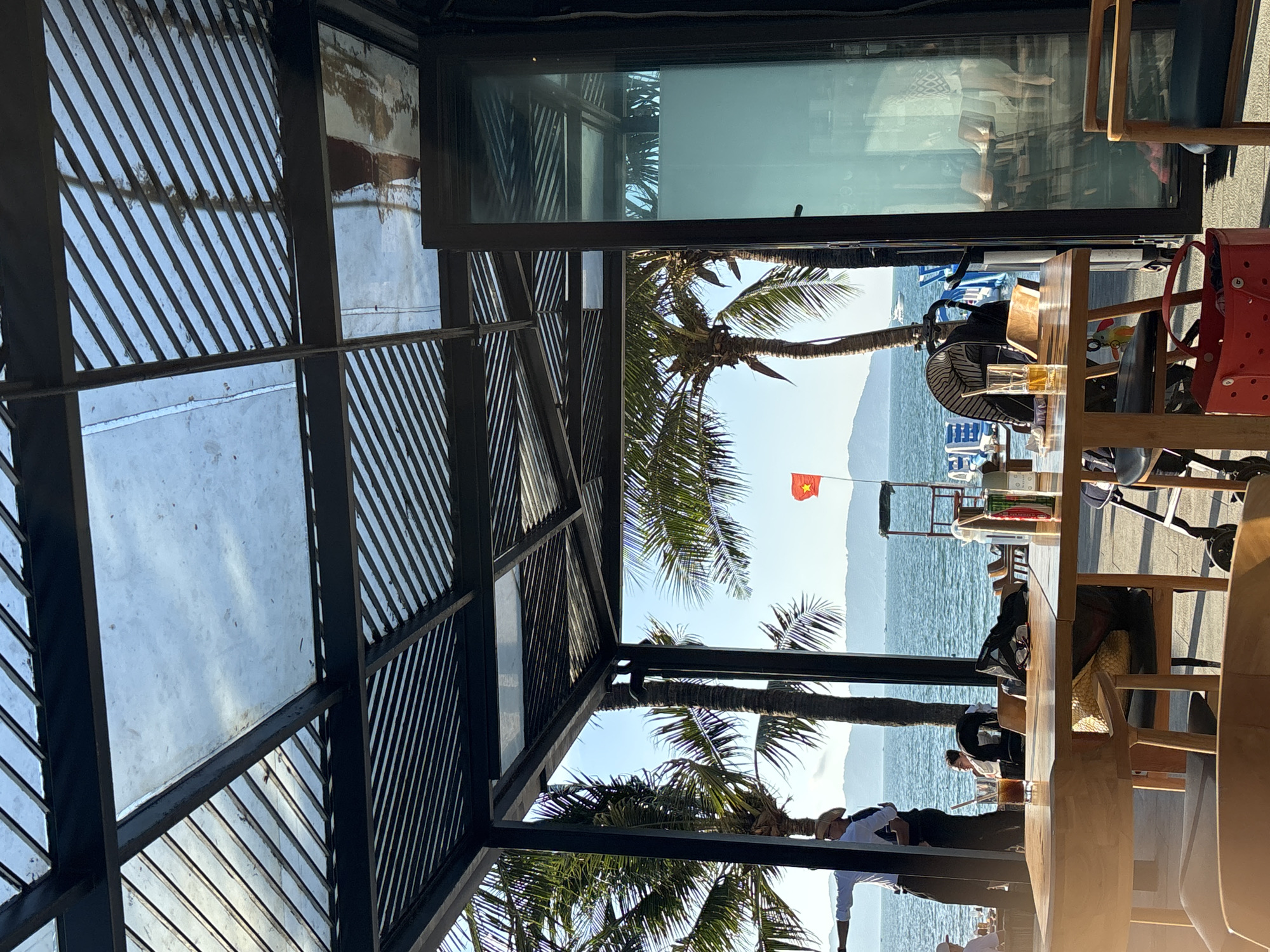 Shaded veranda view captured in Đà Nẵng, Vietnam