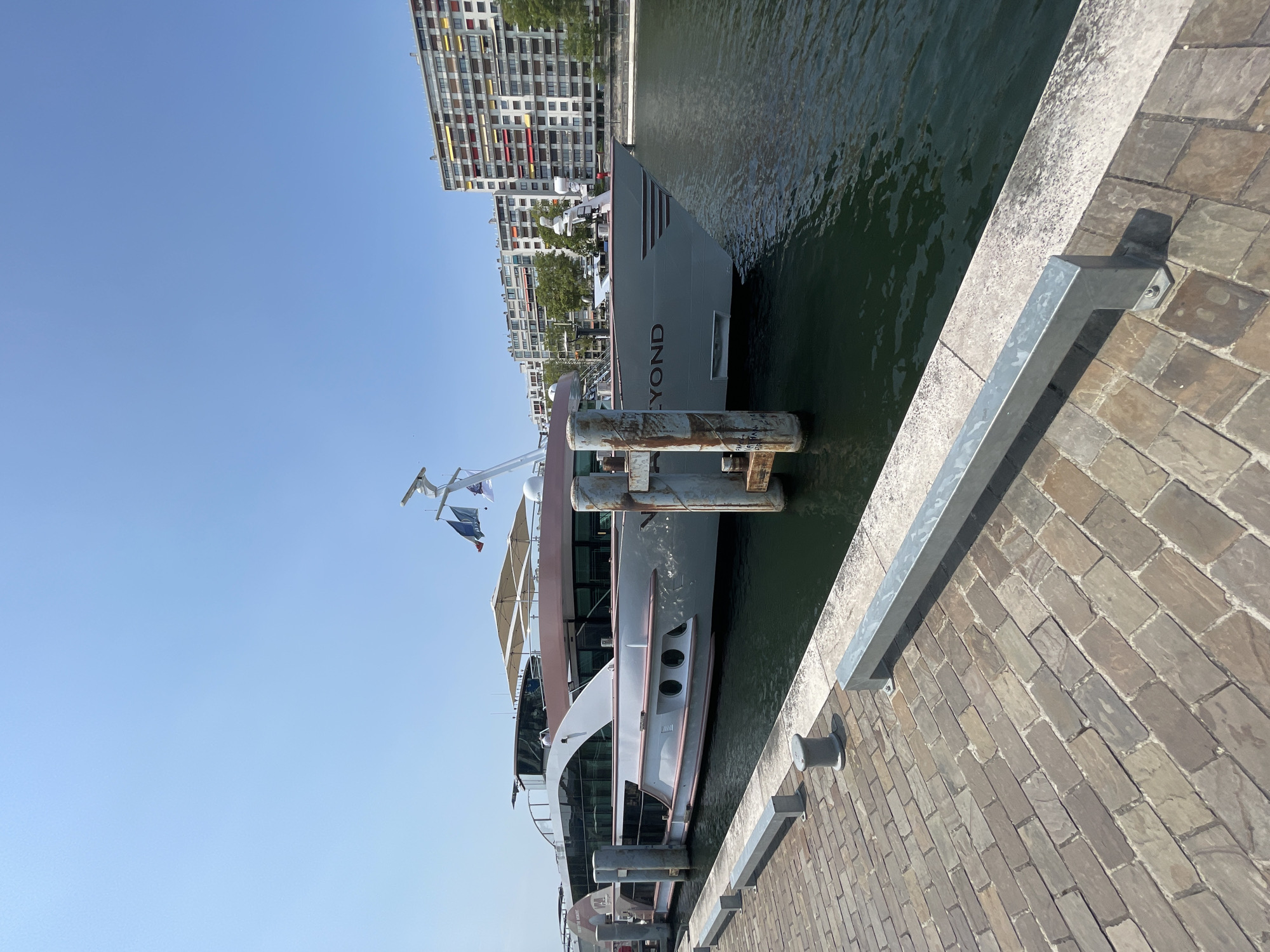 Balloons, barges, and the Seine on a Paris summer morning