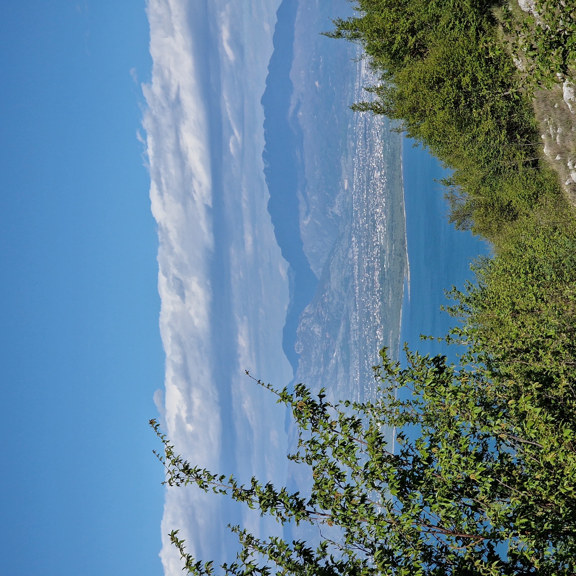 Scenic mountain lake views documented near Arbnež, Montenegro