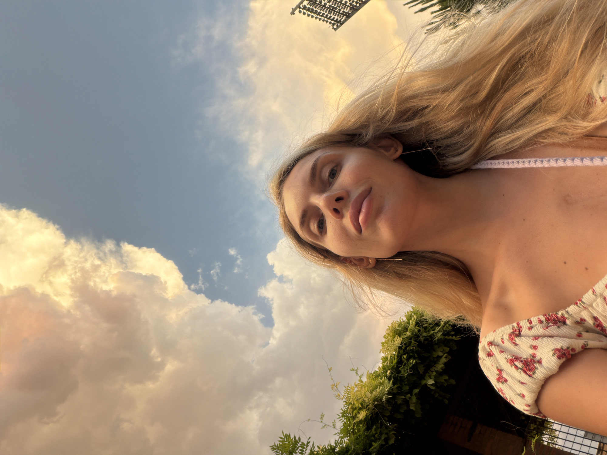 Afternoon in a Valencia park, golden hour vibes
