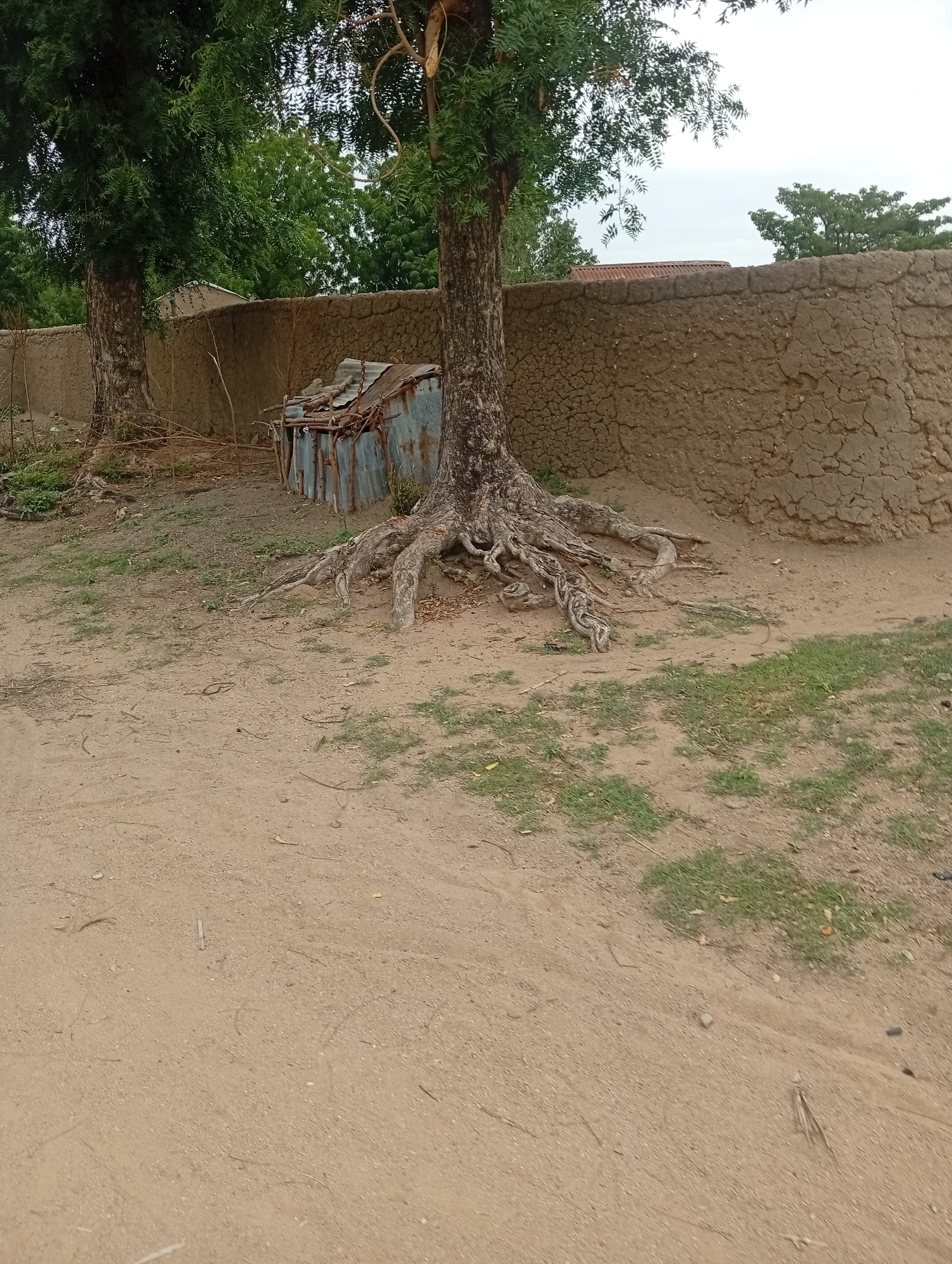 Everyday scenes from a rural Nigerian town in mid-2026