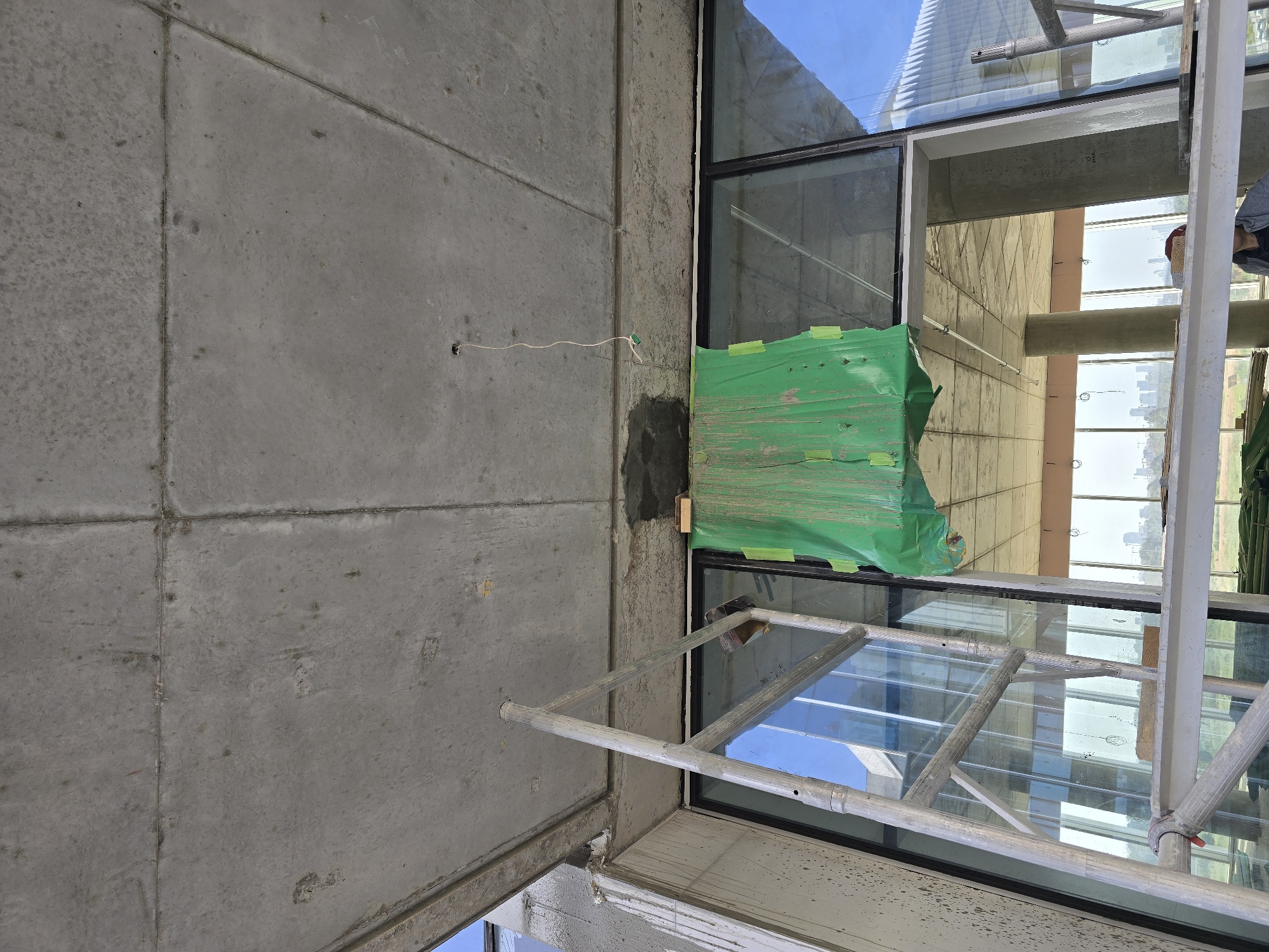 Construction progress documented at Ramat HaSharon building site