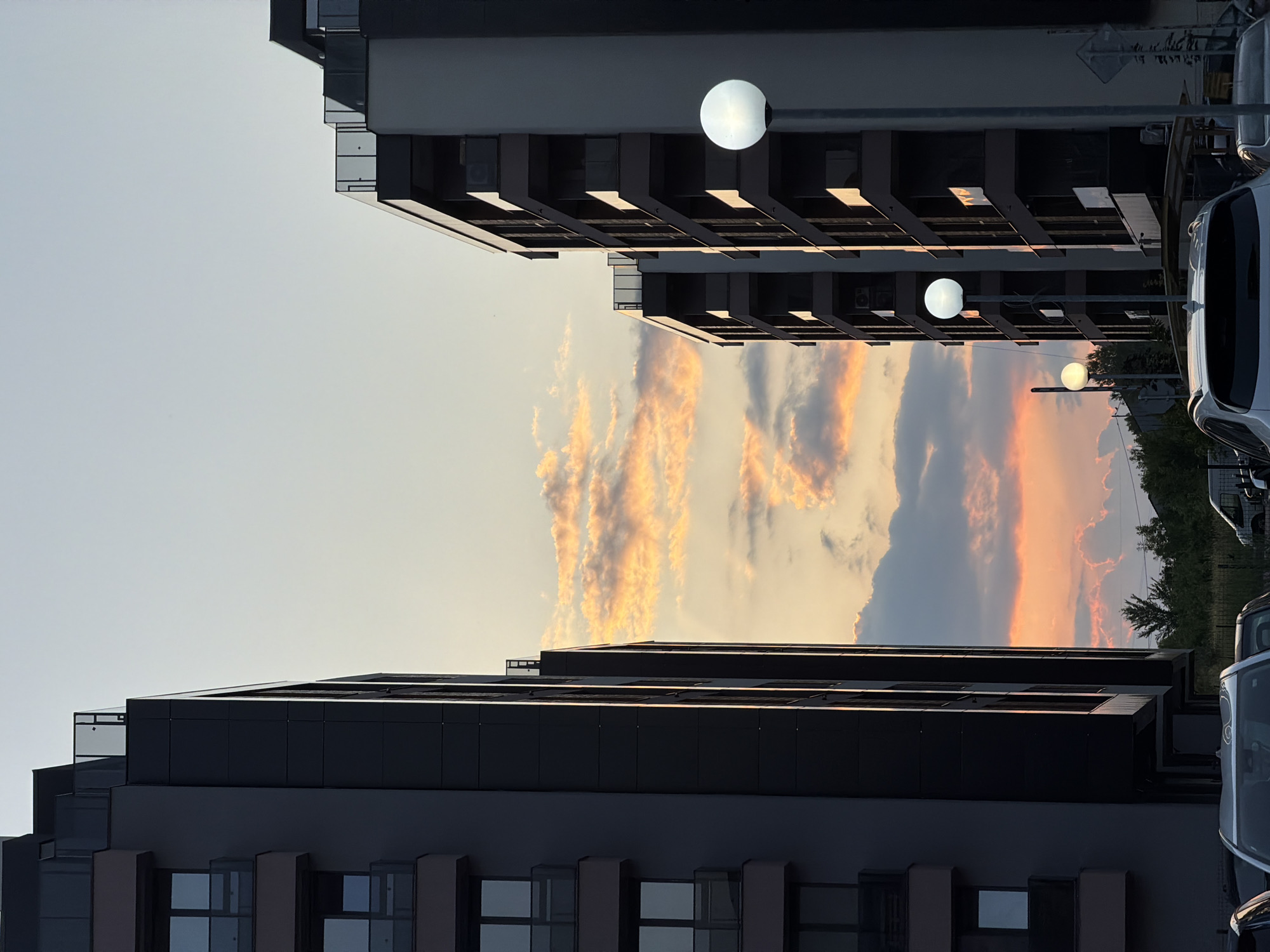 Sofia sunset captured from multiple angles, city meets mountains