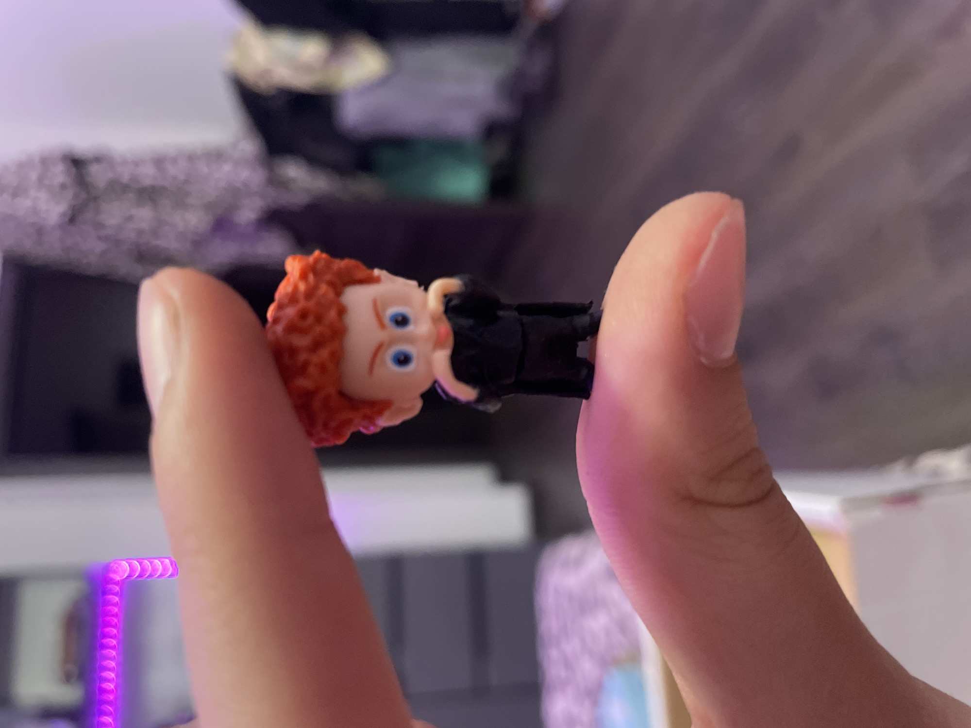 Toy collection documented in detailed close-up photos in Russia