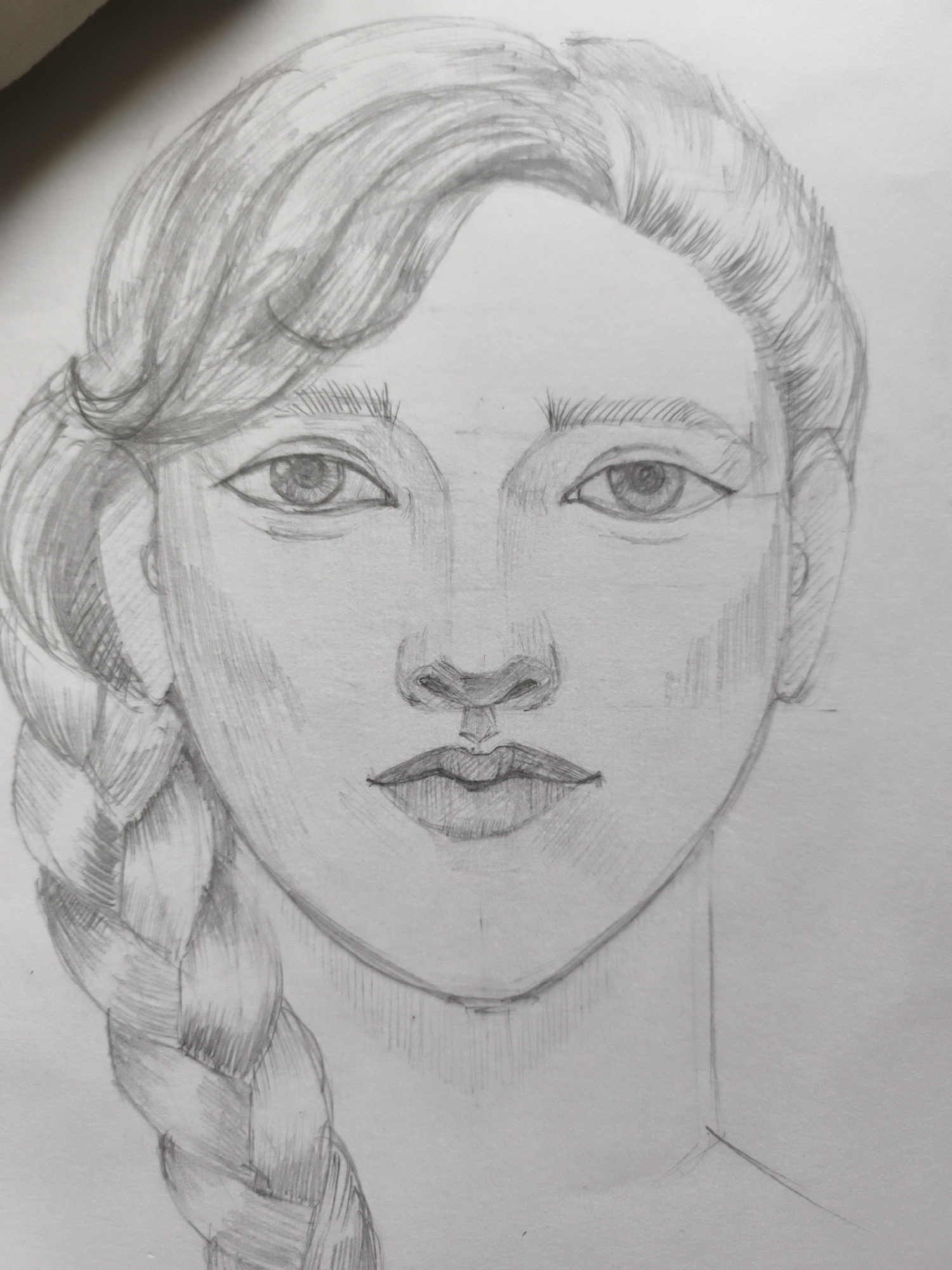 Sketchbook portraits, ceramics, and garden shots from a Saint-Denis studio
