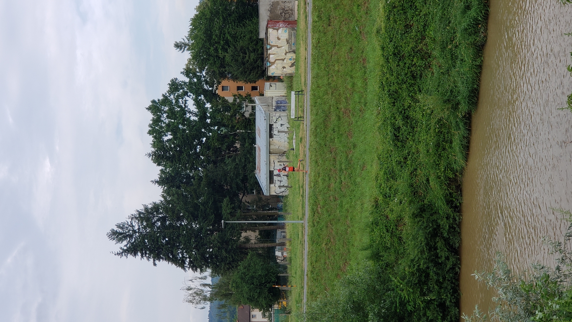 Quiet summer morning across Prešov's streets and green spaces