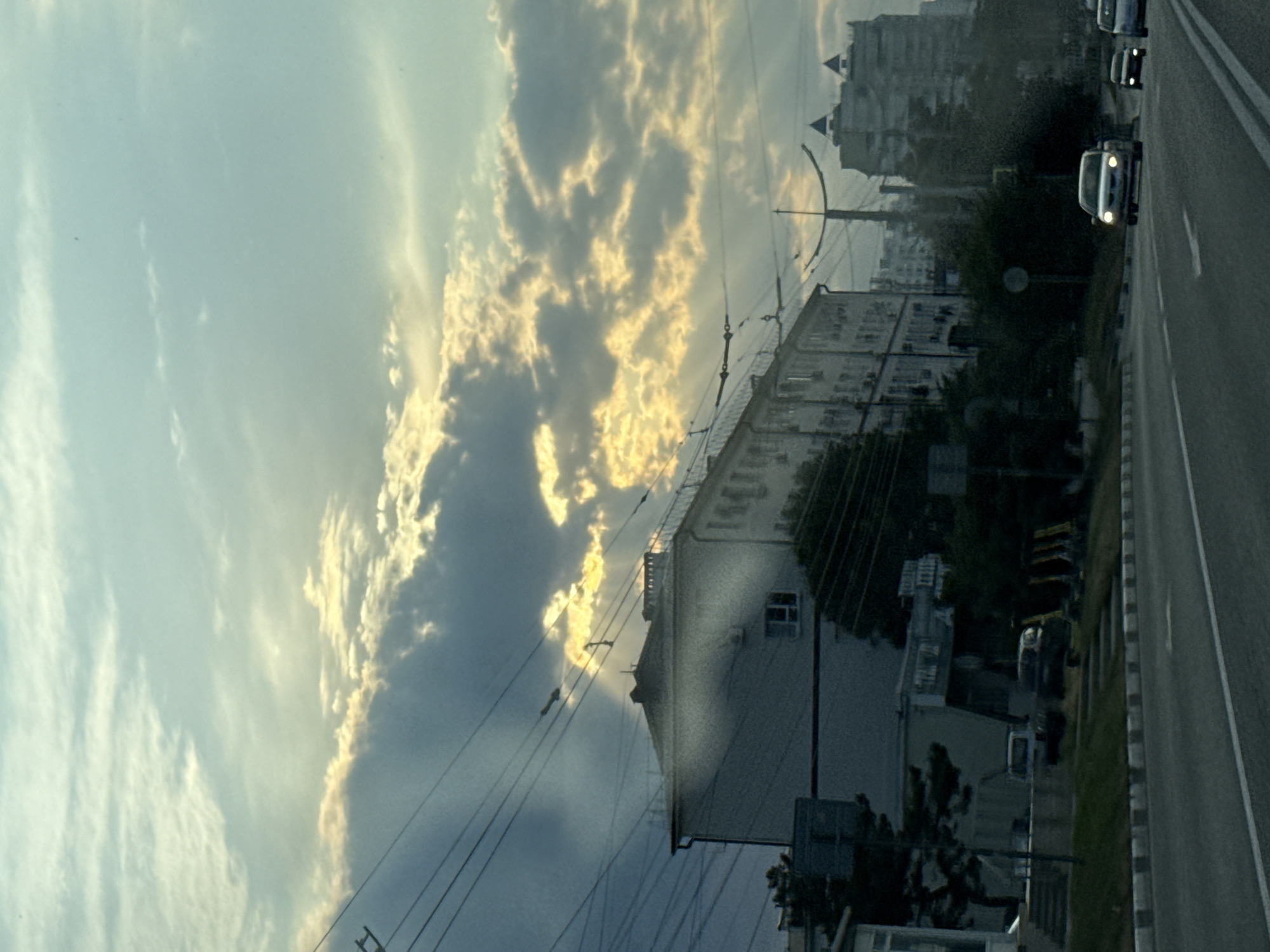 Lazy cat on a railing, Novorossiysk afternoon