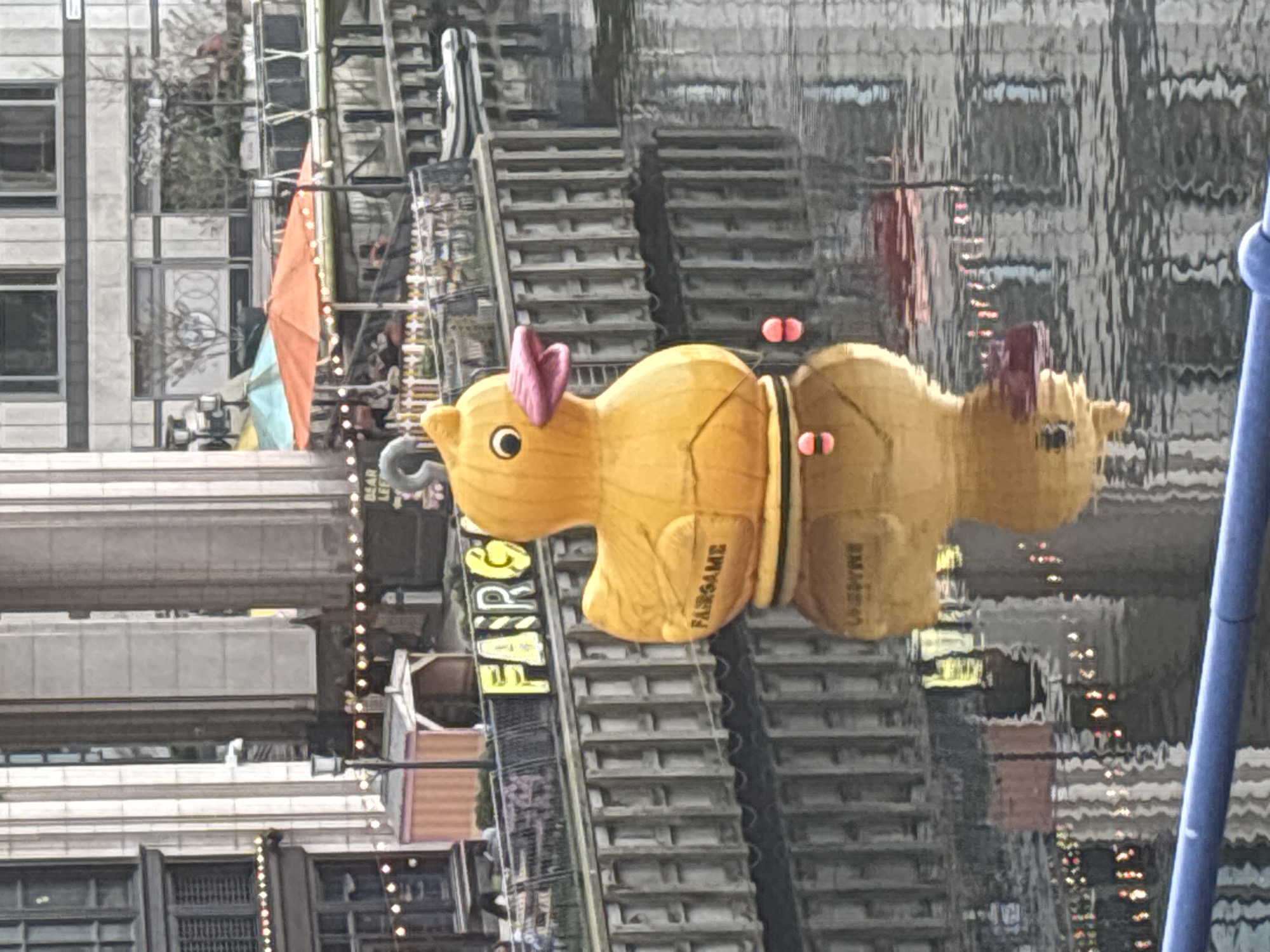 Giant rubber duck spotted floating in London docklands