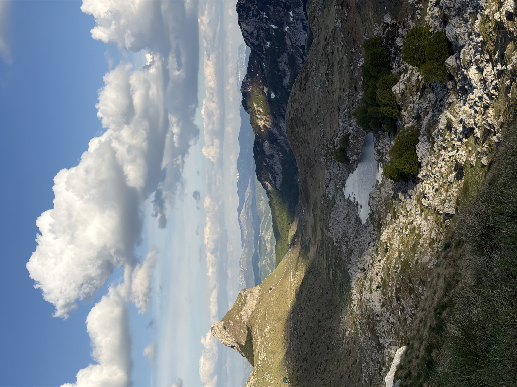 Mountain landscape documented near Pašina voda, Montenegro