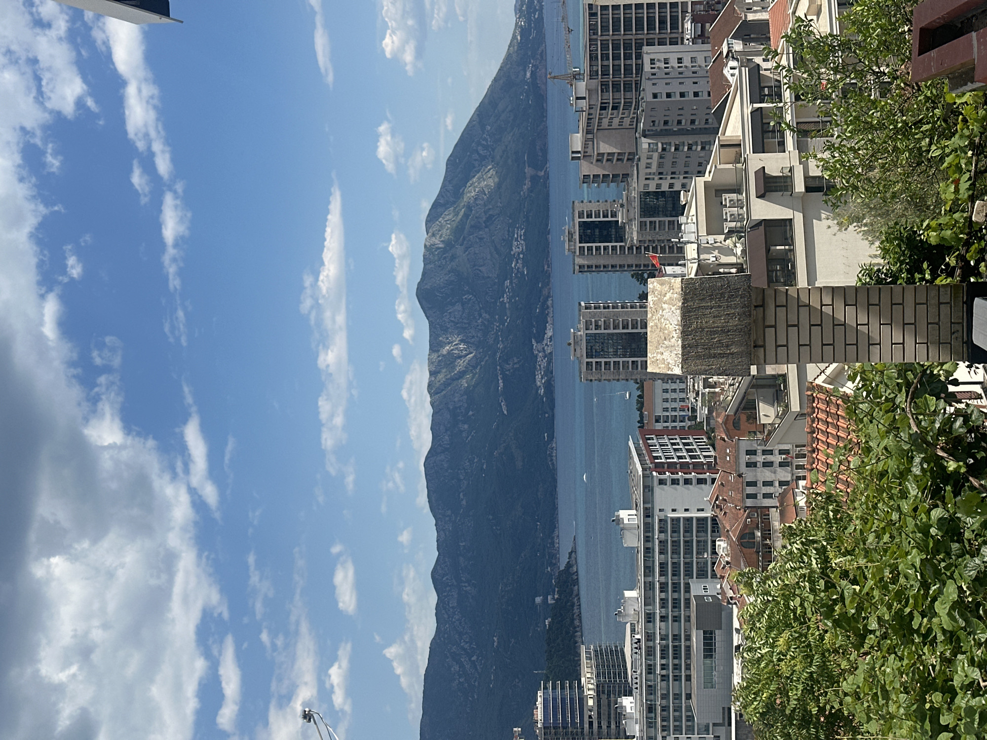 Scenic coastal views and portrait captured in Budva Montenegro