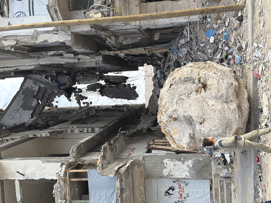 Extensive structural destruction documented across Gaza city neighborhoods