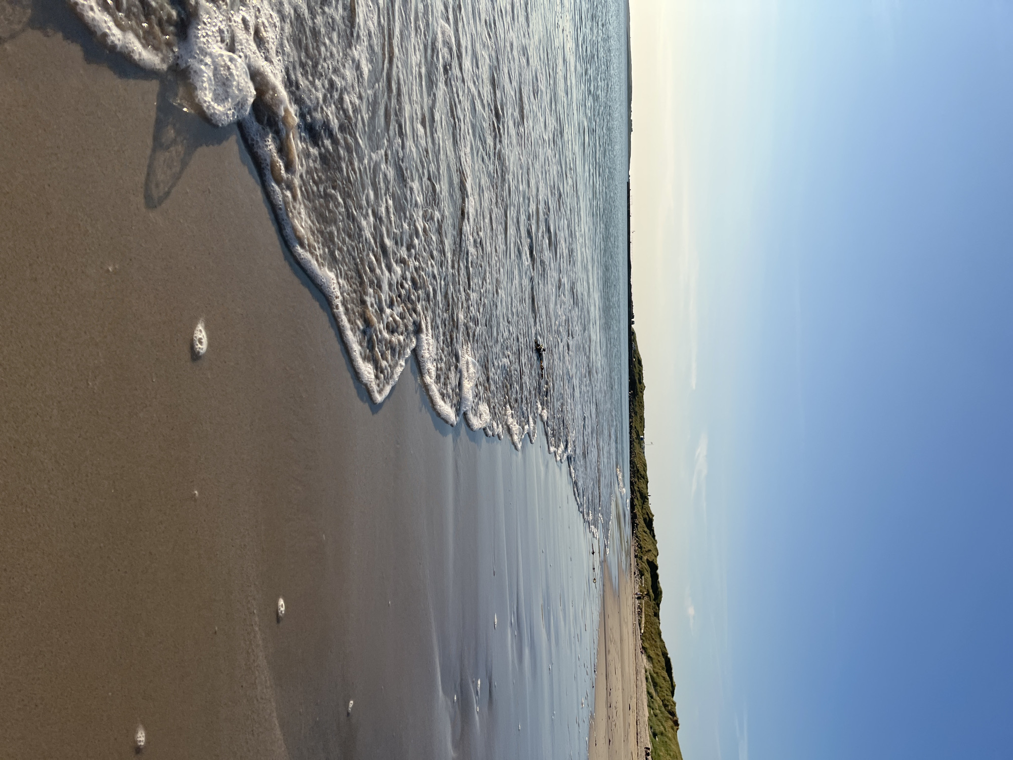 Clear evening on the beach at Lunniaghbeg, Ireland