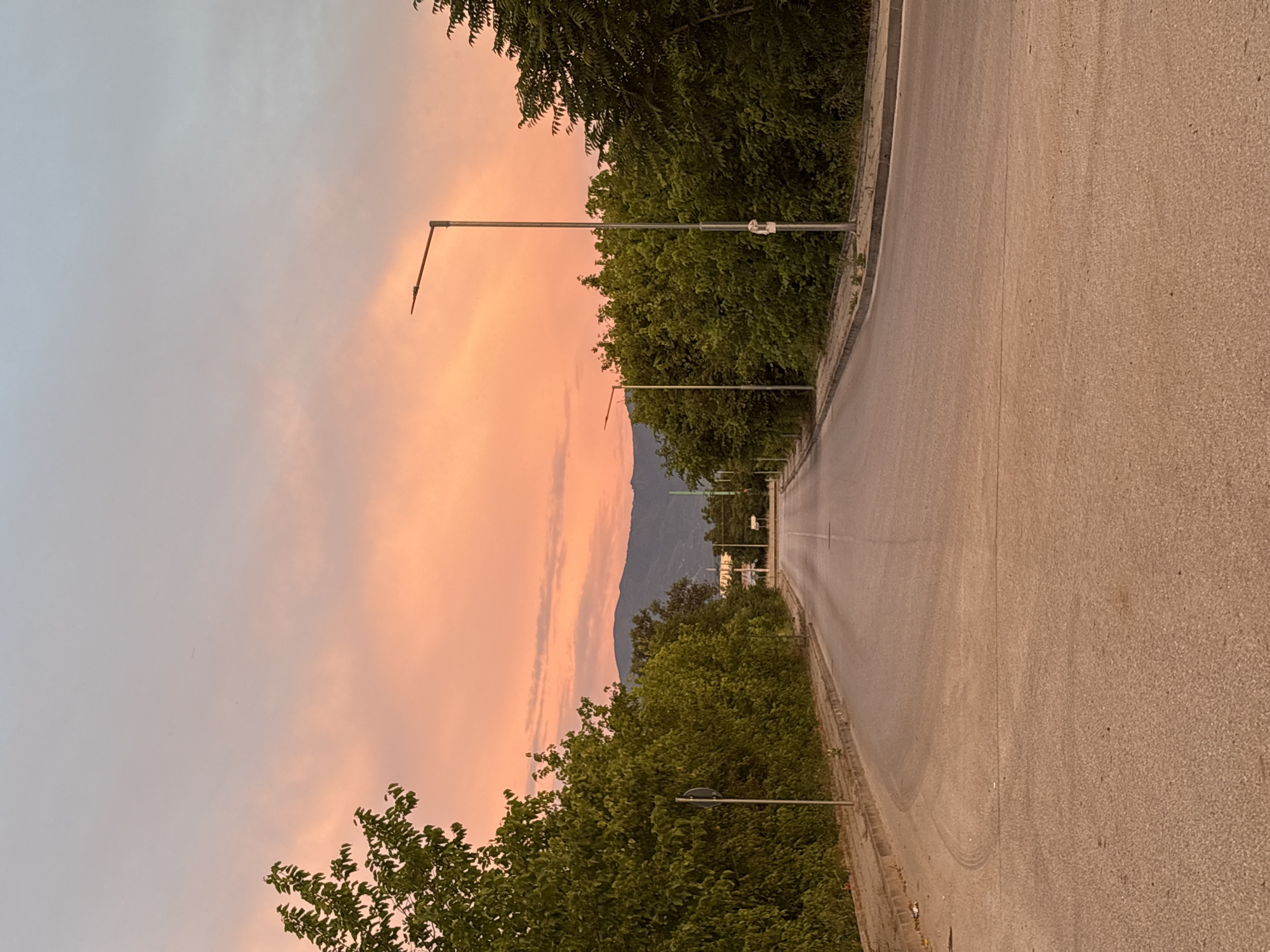Golden hour over Stamboliyski, Bulgaria's fields and streets
