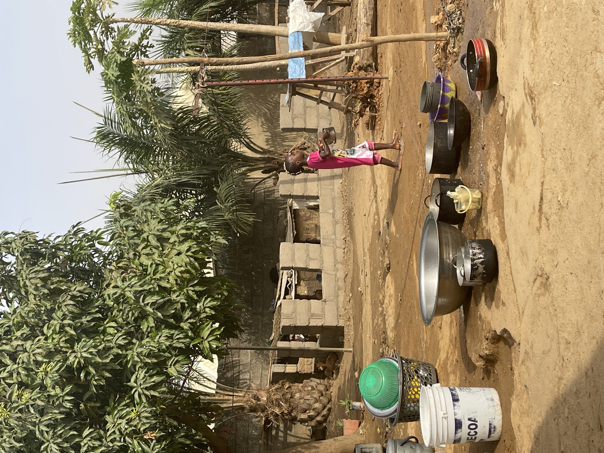 Children spotted in everyday moments in Rido, Nigeria