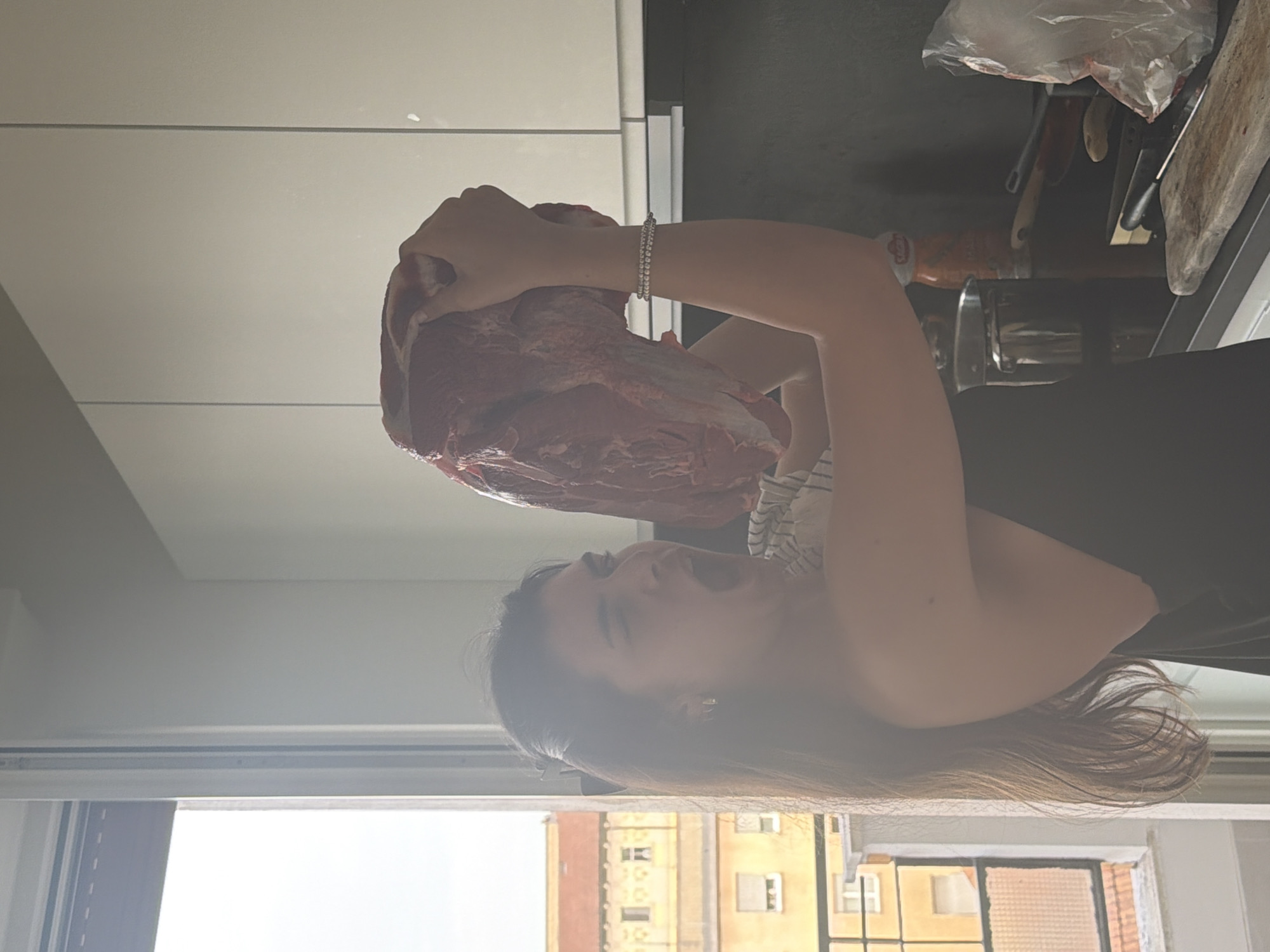 Cooking preparations and terrace dining captured in Milan